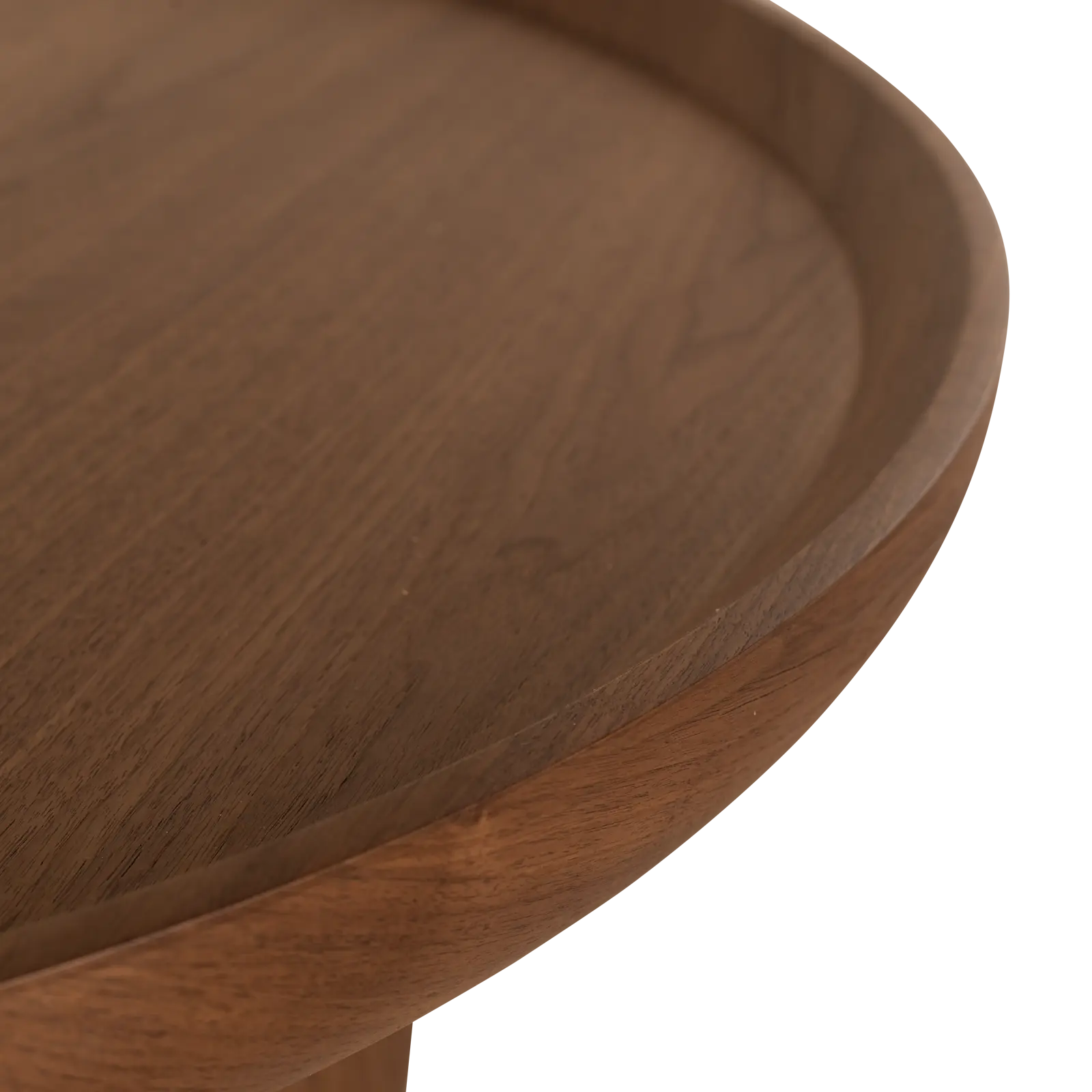 Salontafel Nilas - rond 90 cm - Walnoot