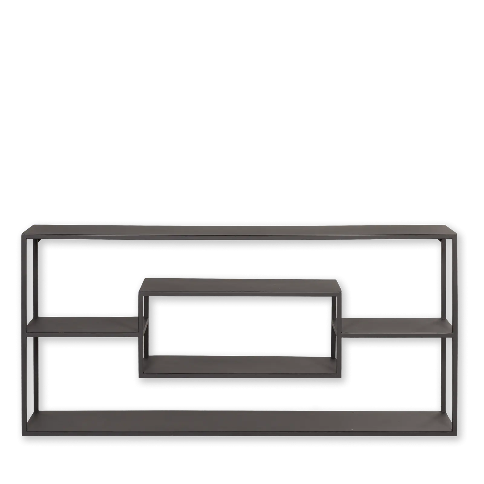 Wandrek Sue - 150x70 cm - metaal Zwart