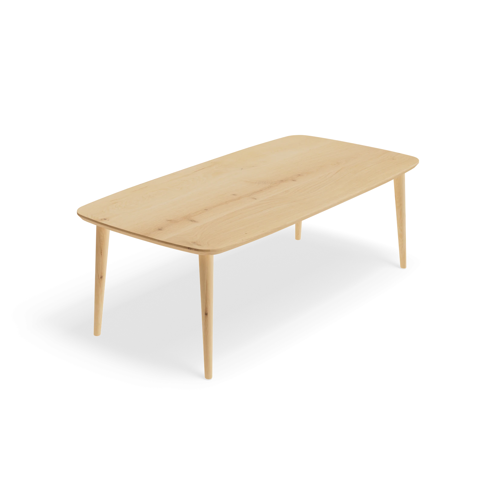 Eettafel Ava - Deens Ovaal Nature White (220x110cm)
