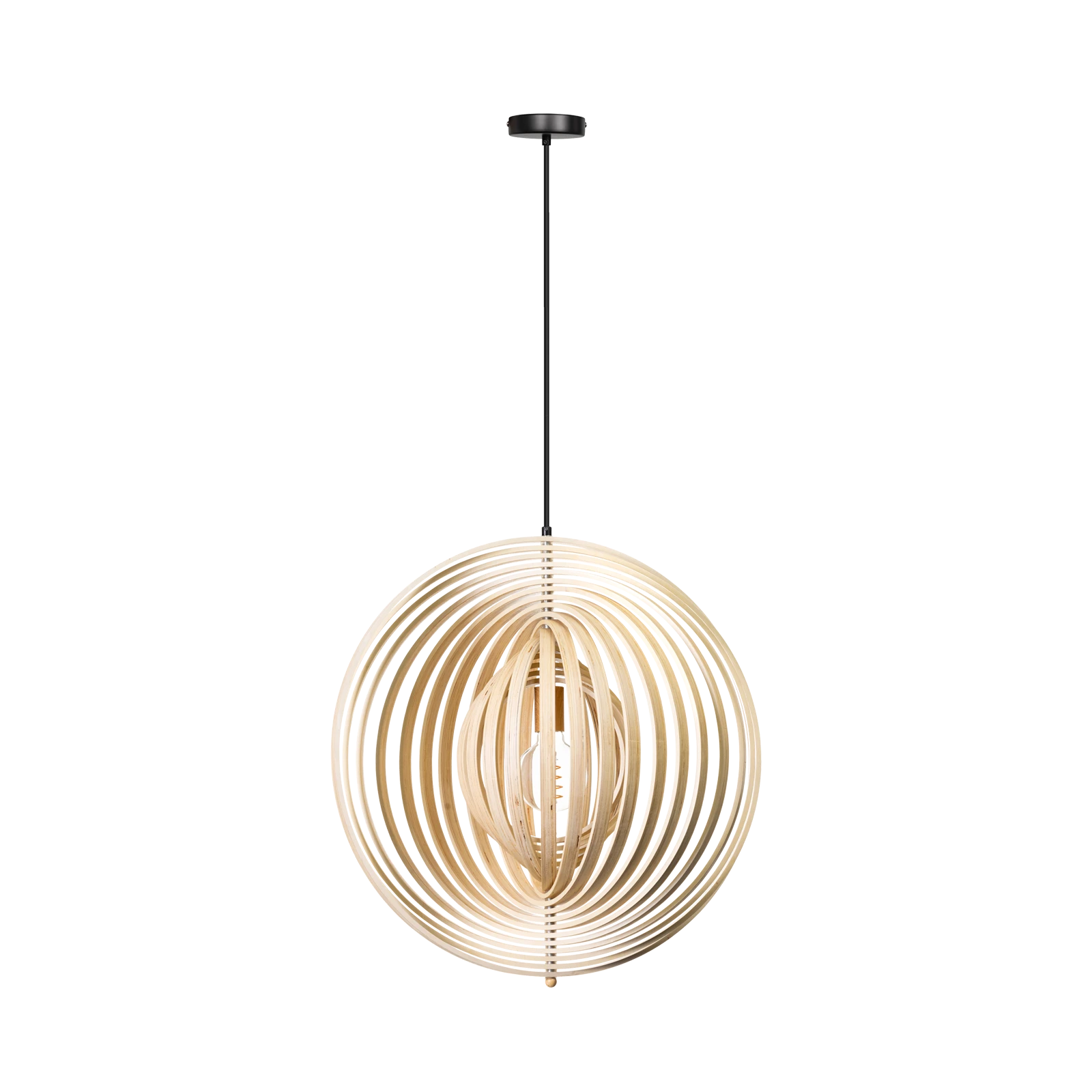 Hanglamp Woody (59cm) naturel