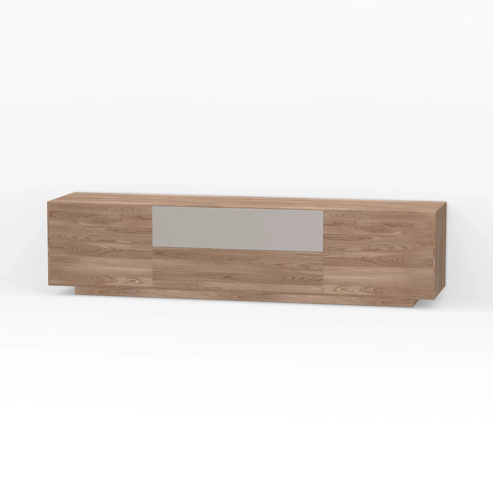 TV Meubel Kiezel 180cm Plint