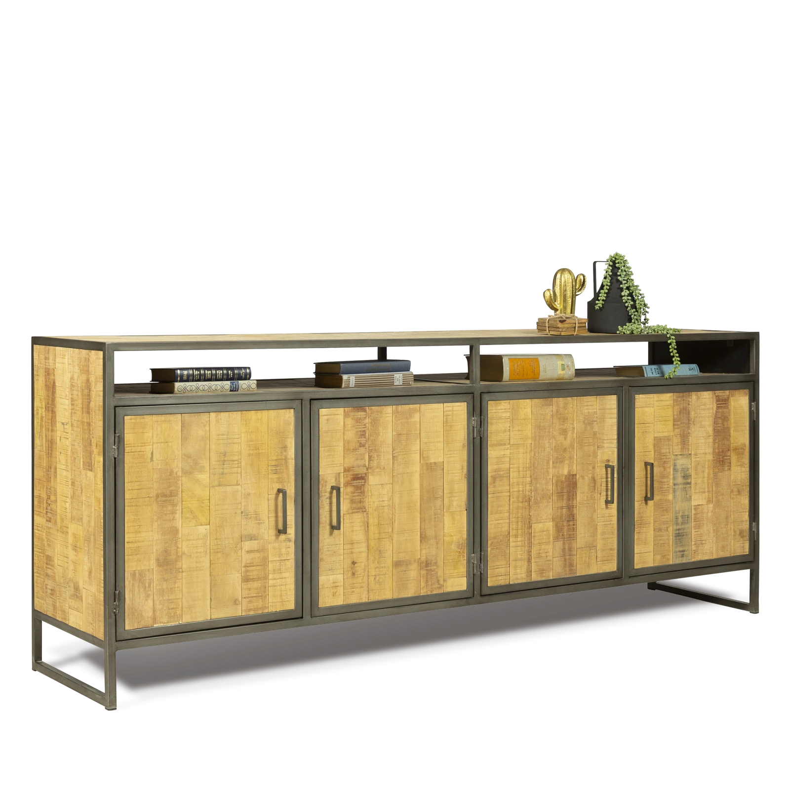 Dressoir (200cm) Breeze - Seasoned Brown