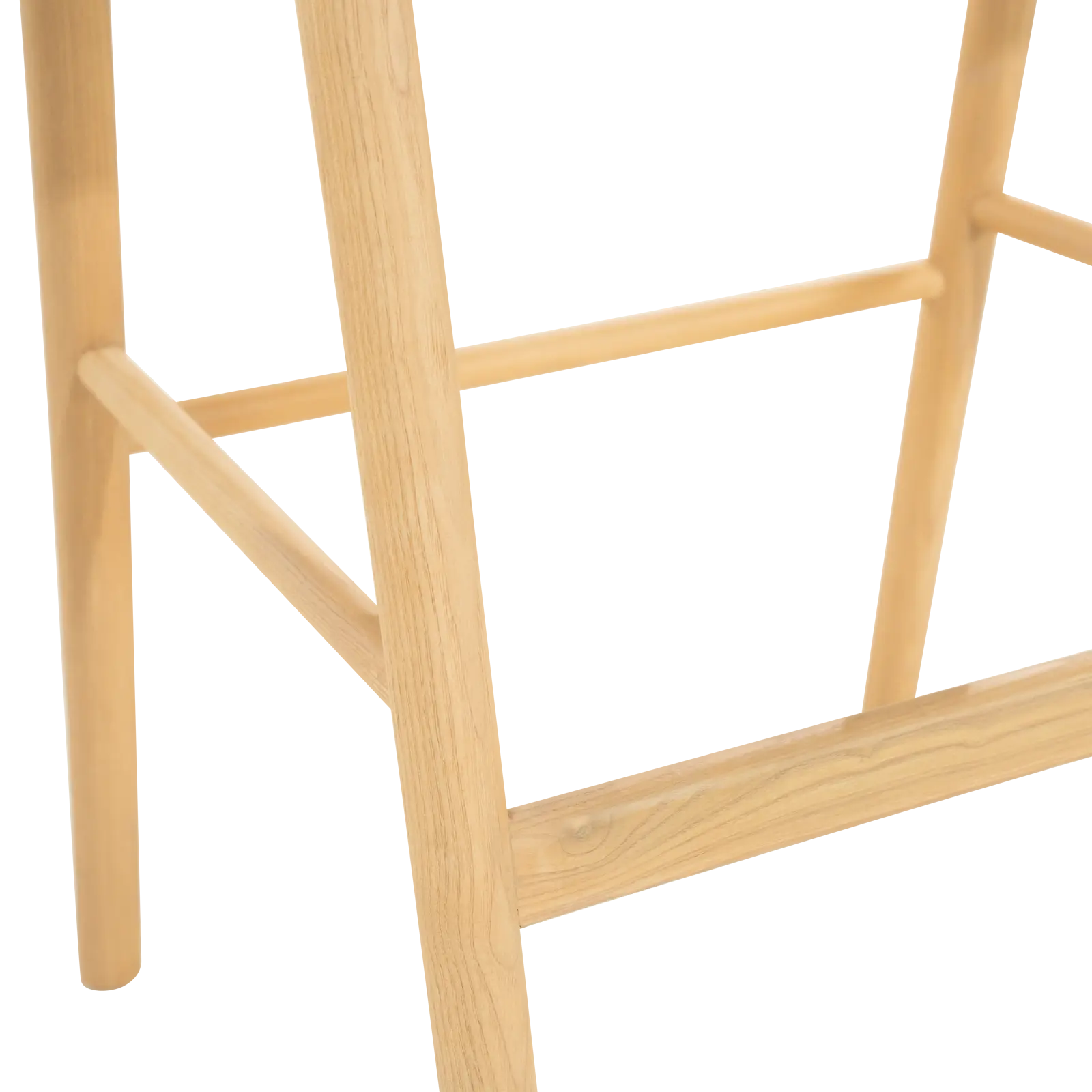 Barstoel Rayven - zithoogte 75 cm - Essenhout Naturel