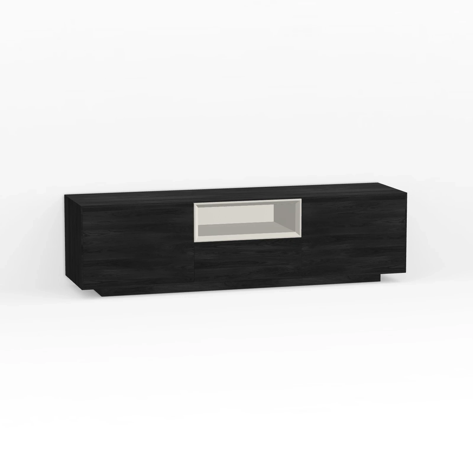 TV Meubel Black Sky 160cm Plint
