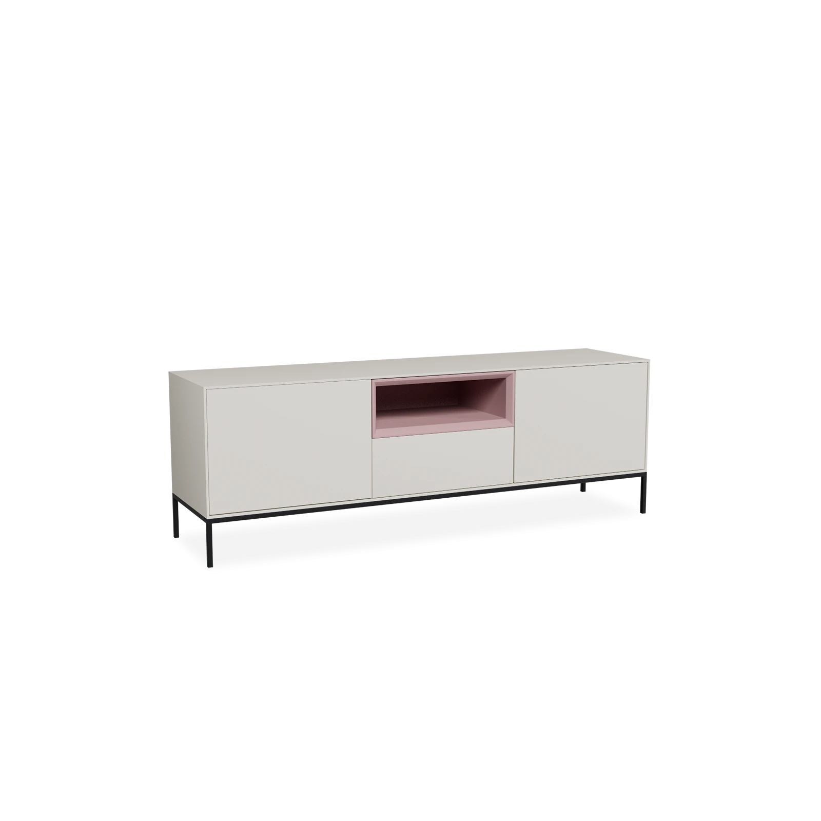 TV Meubel Pepper White 160cm Poot