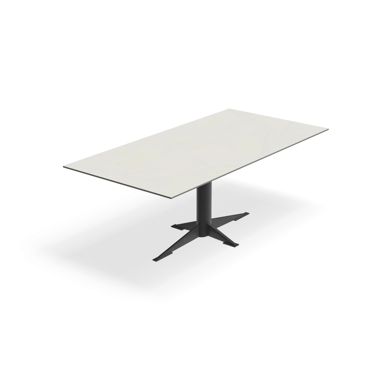 Eettafel Westfield - Rechthoek Keramiek Altissimo Satin (200x100cm)