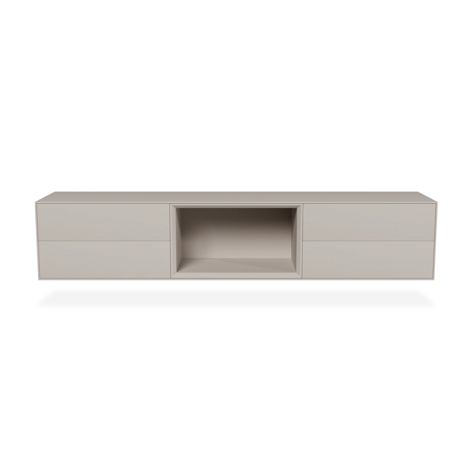 TV Meubel Cement Greige 200cm Zwevend