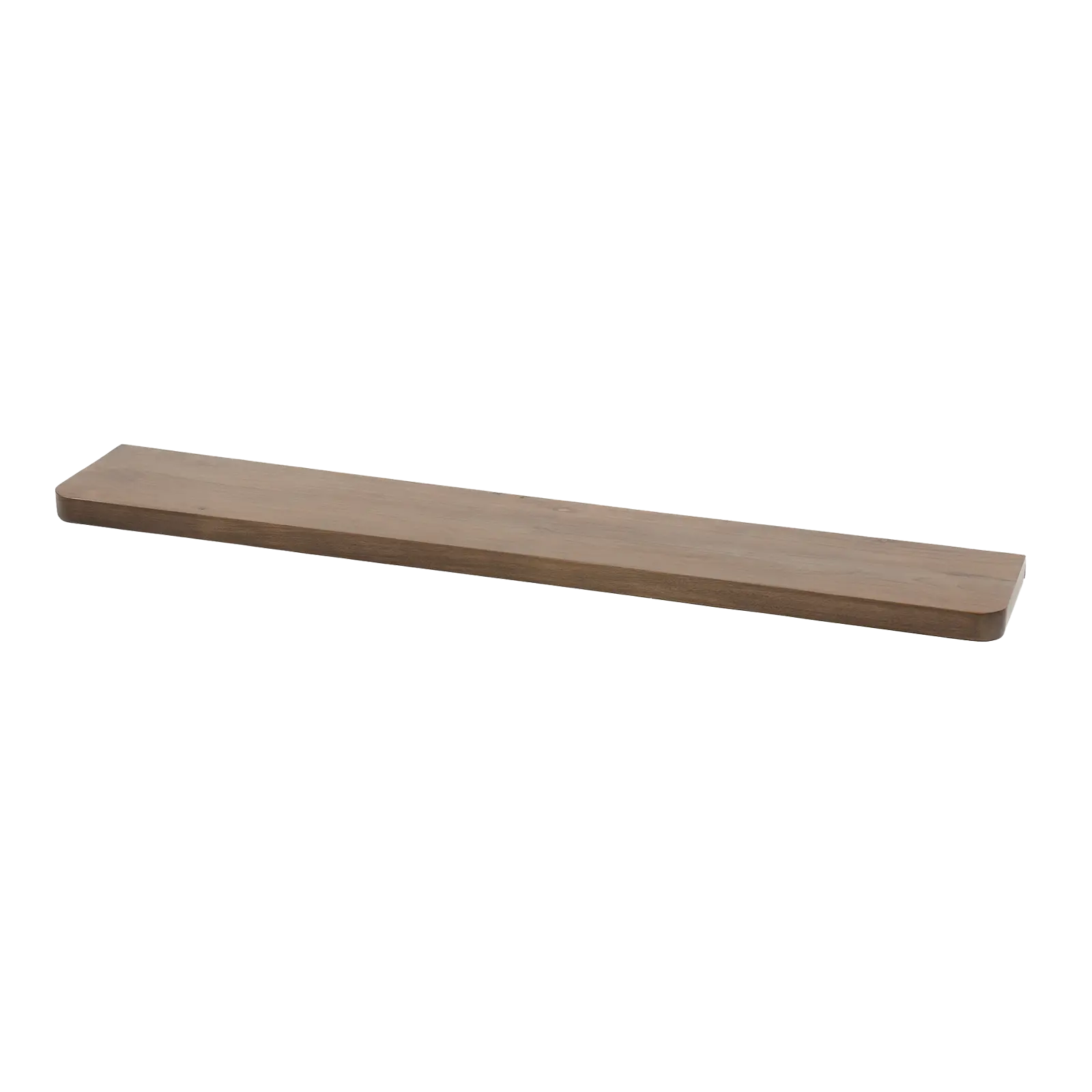 Wandplank Carve - 120 cm - Acaciahout Bruin