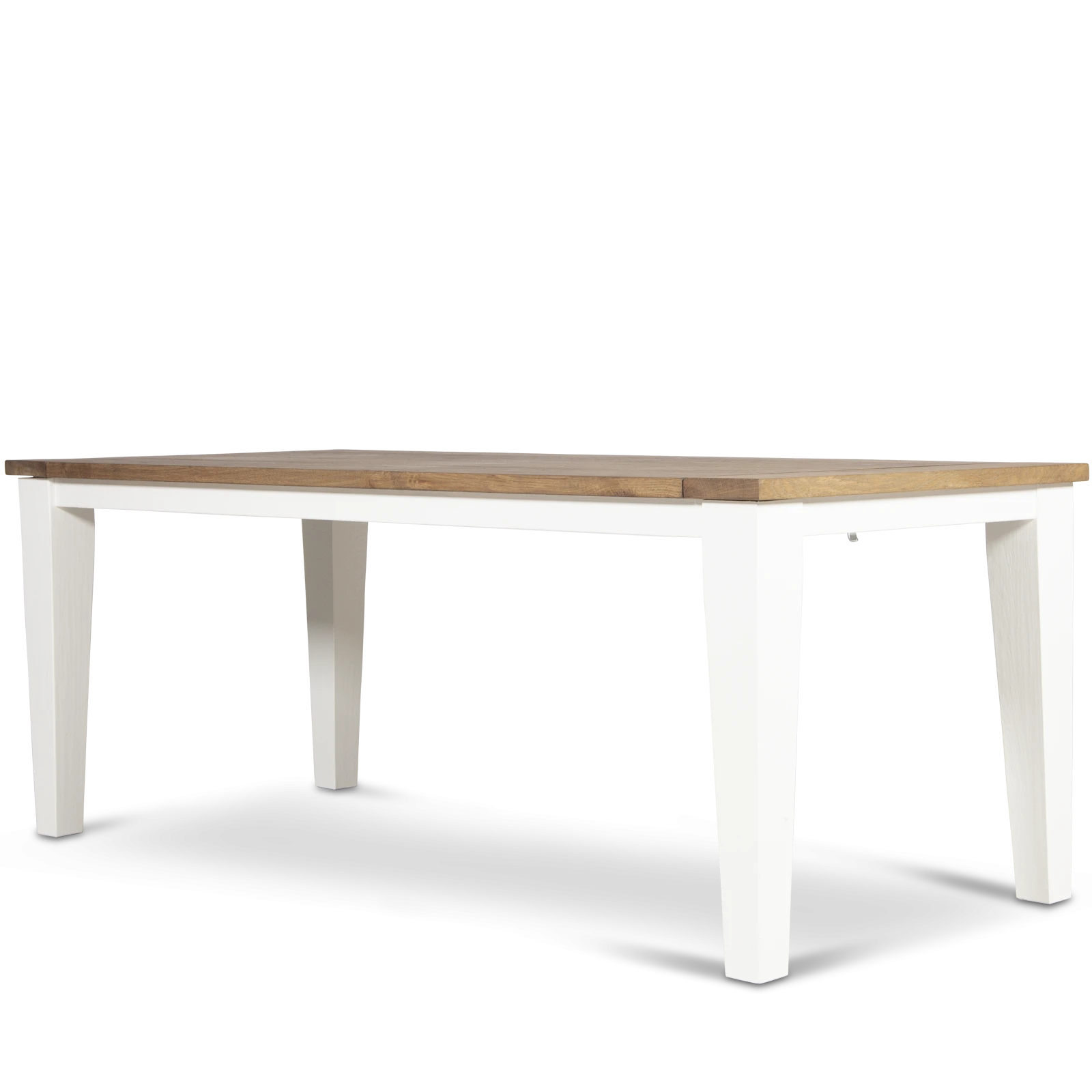 Uitschuiftafel (200/250x90cm - tussenblad) Silvercreek - Combi Verweerd/RAL9010