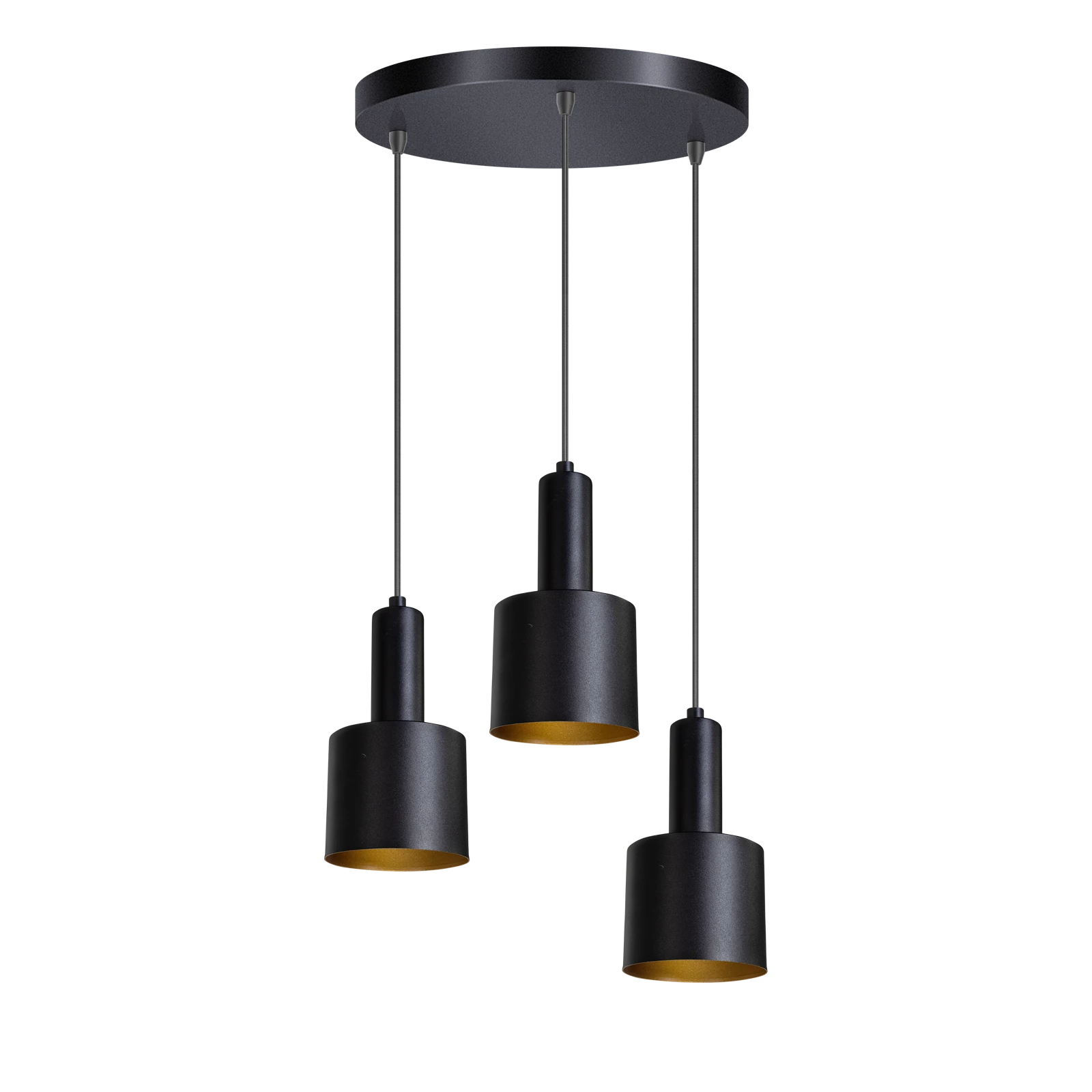 Hanglamp (rond - 3 lichts) Sledge