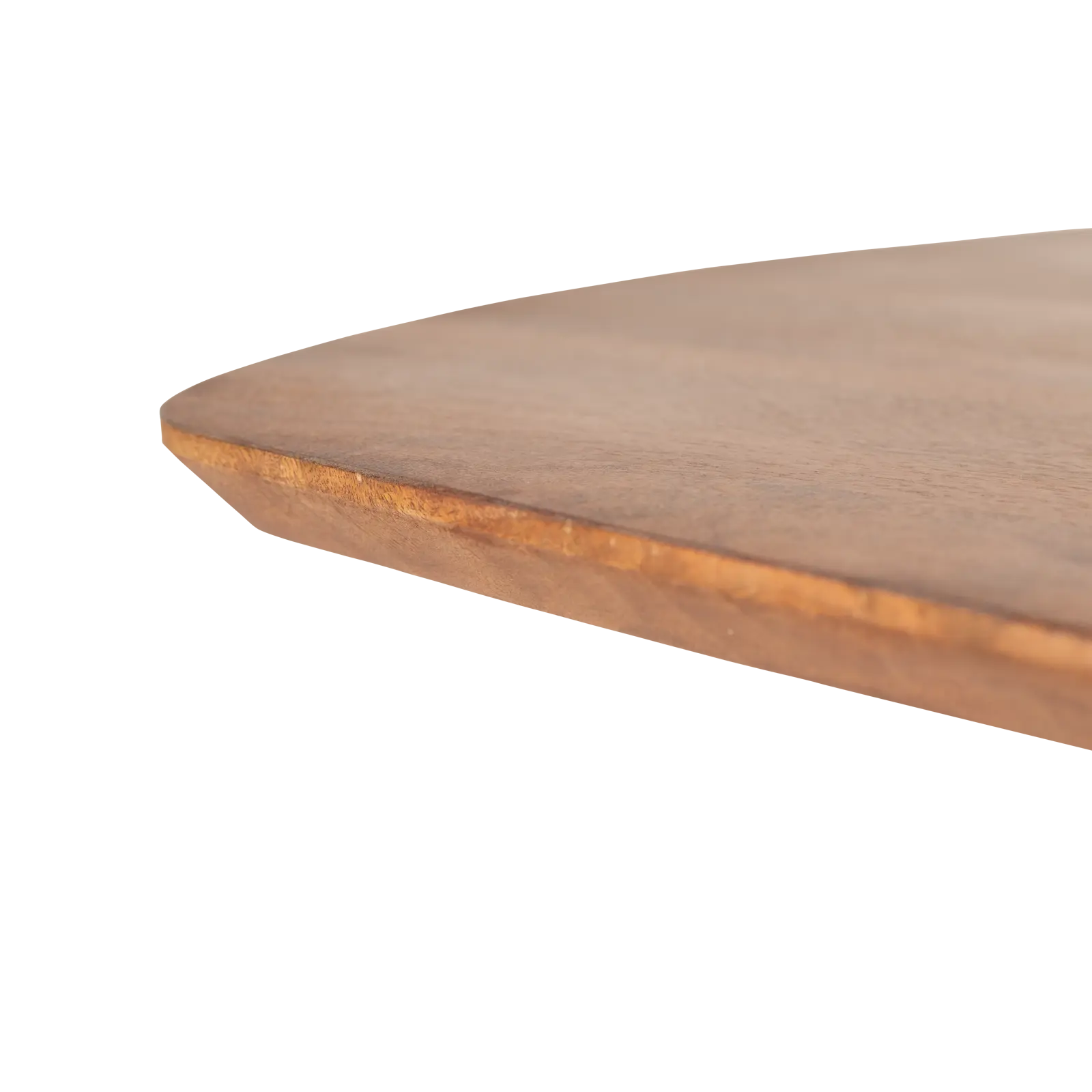 Eettafel Amare - deens ovaal 210x100 cm - Mangohout Lichtbruin