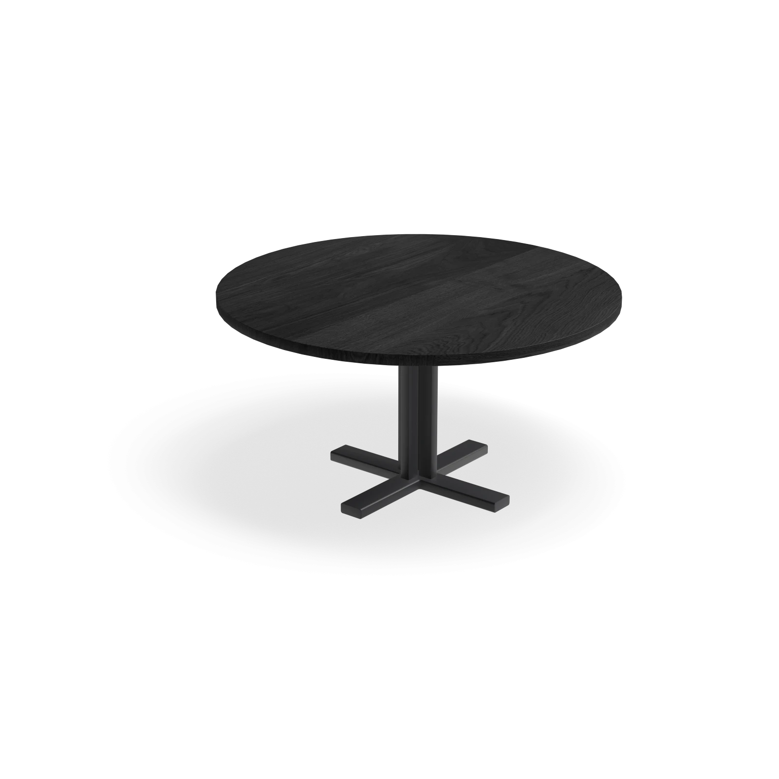 Eettafel Kolos - Rond Eiken Black Sky (150cm)