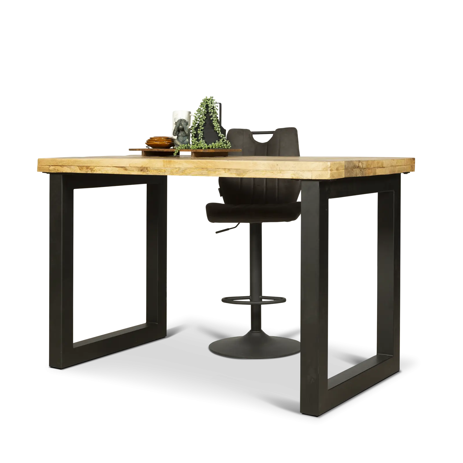 Bartafel Yucca - 140x80 cm - Mangohout Naturel - sale