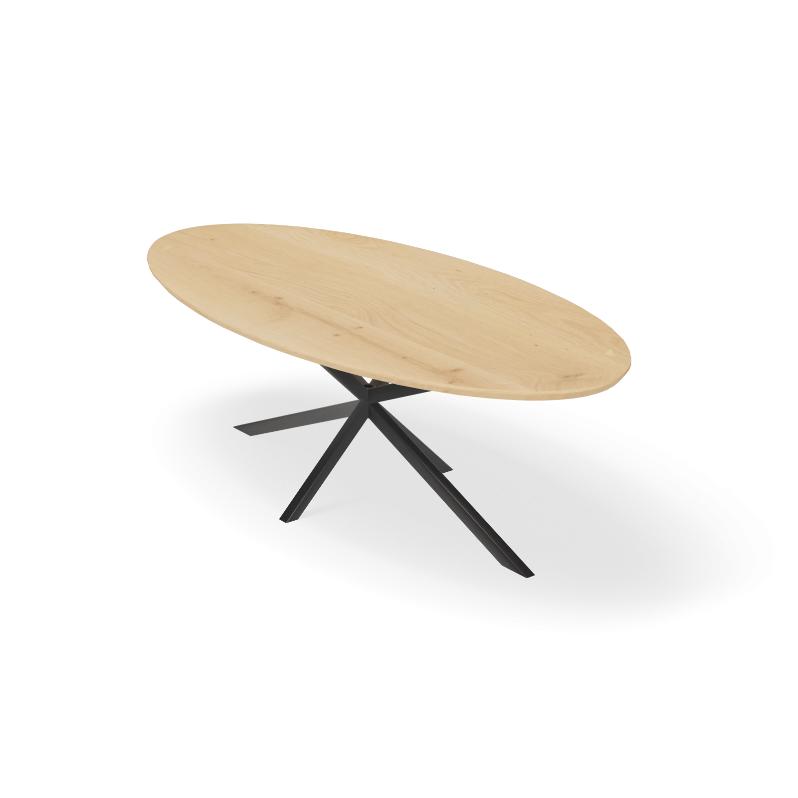 Eettafel North - Ovaal Nature White (240x115cm)