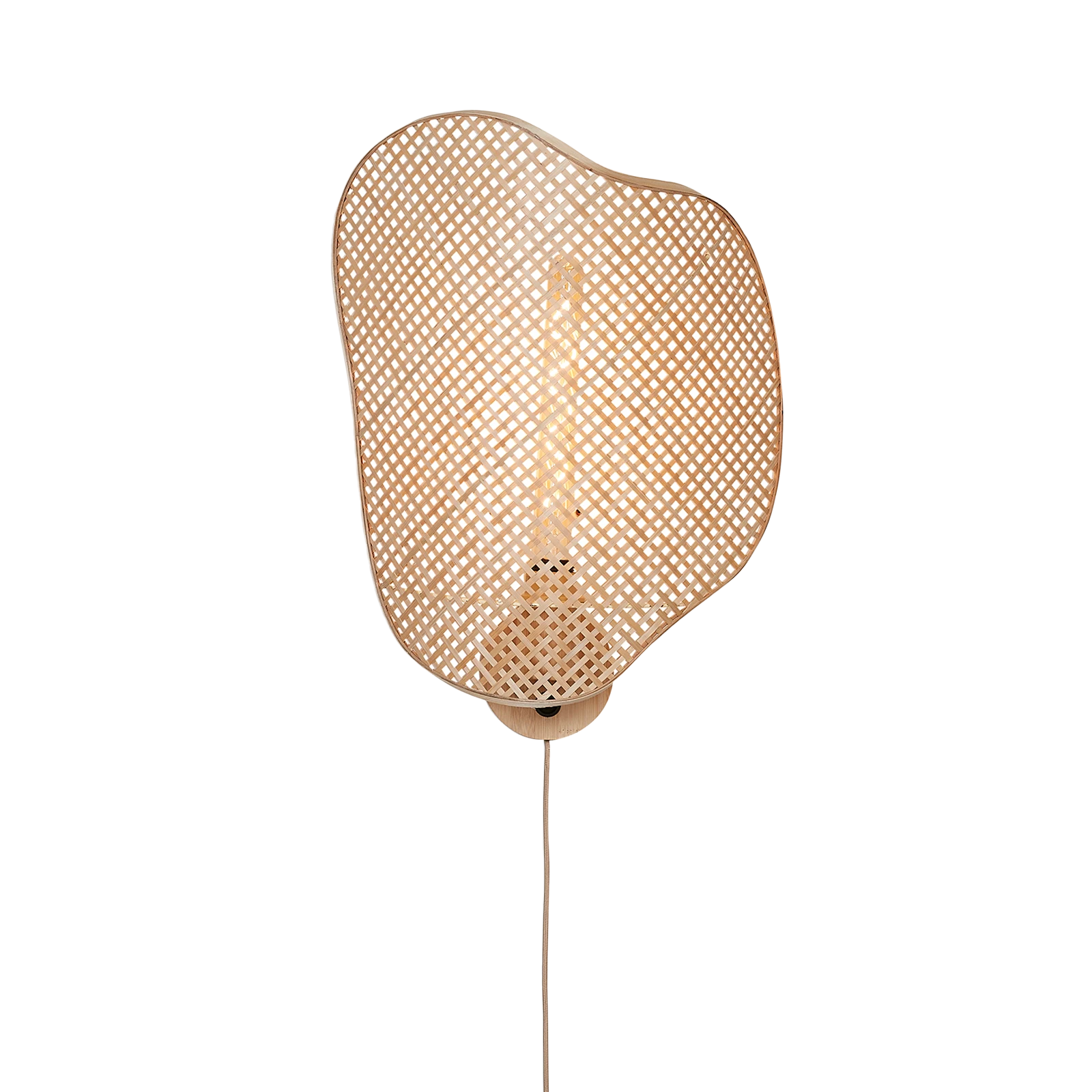 Wandlamp Kinabalu (50x40cm) naturel