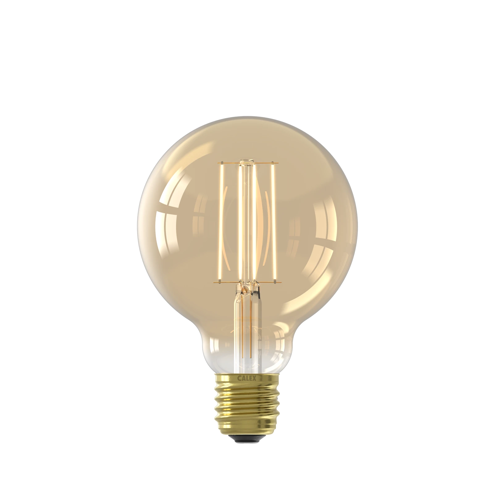 Lichtbron Globe (140x95mm) goud E27