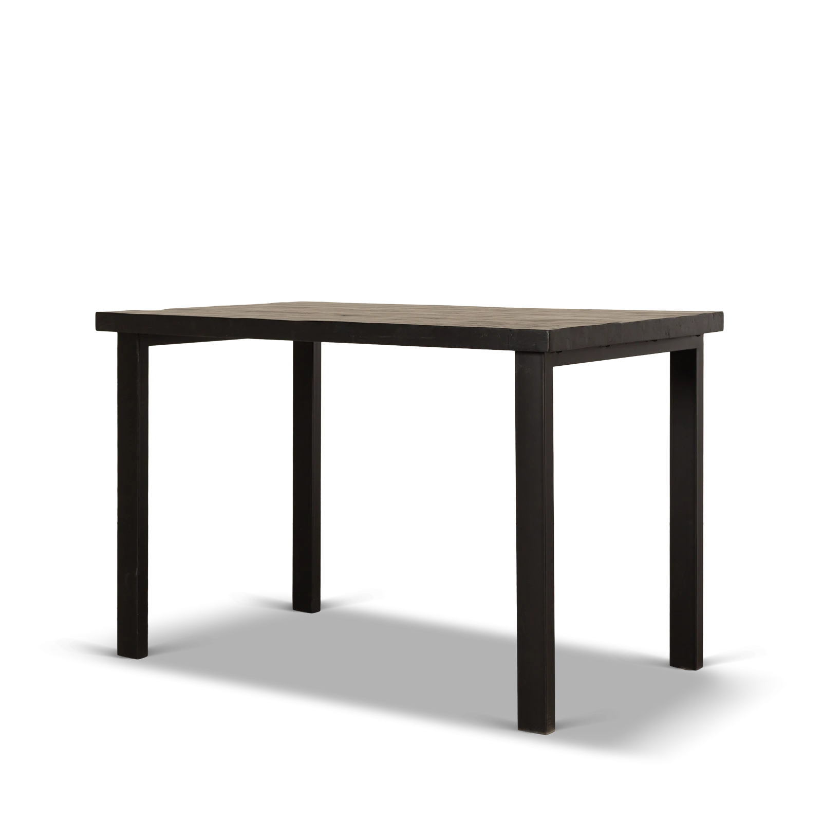 Bartafel (140x80cm) Steelwood - Zwart