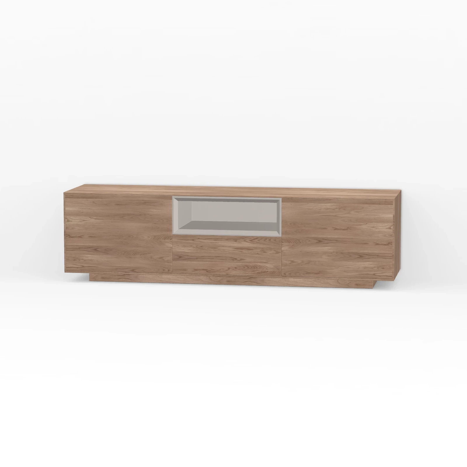 TV Meubel Kiezel 160cm Plint