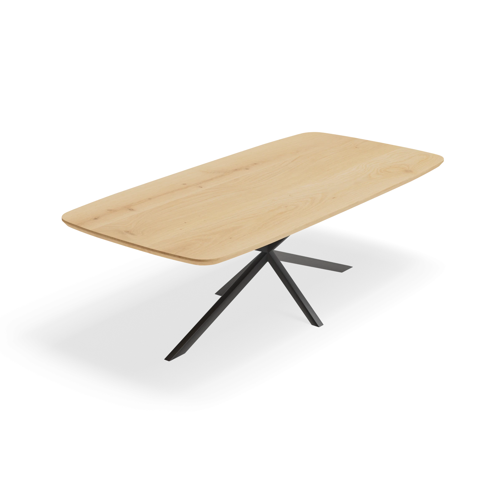 Eettafel North - Deens Ovaal Nature White (240x115cm)