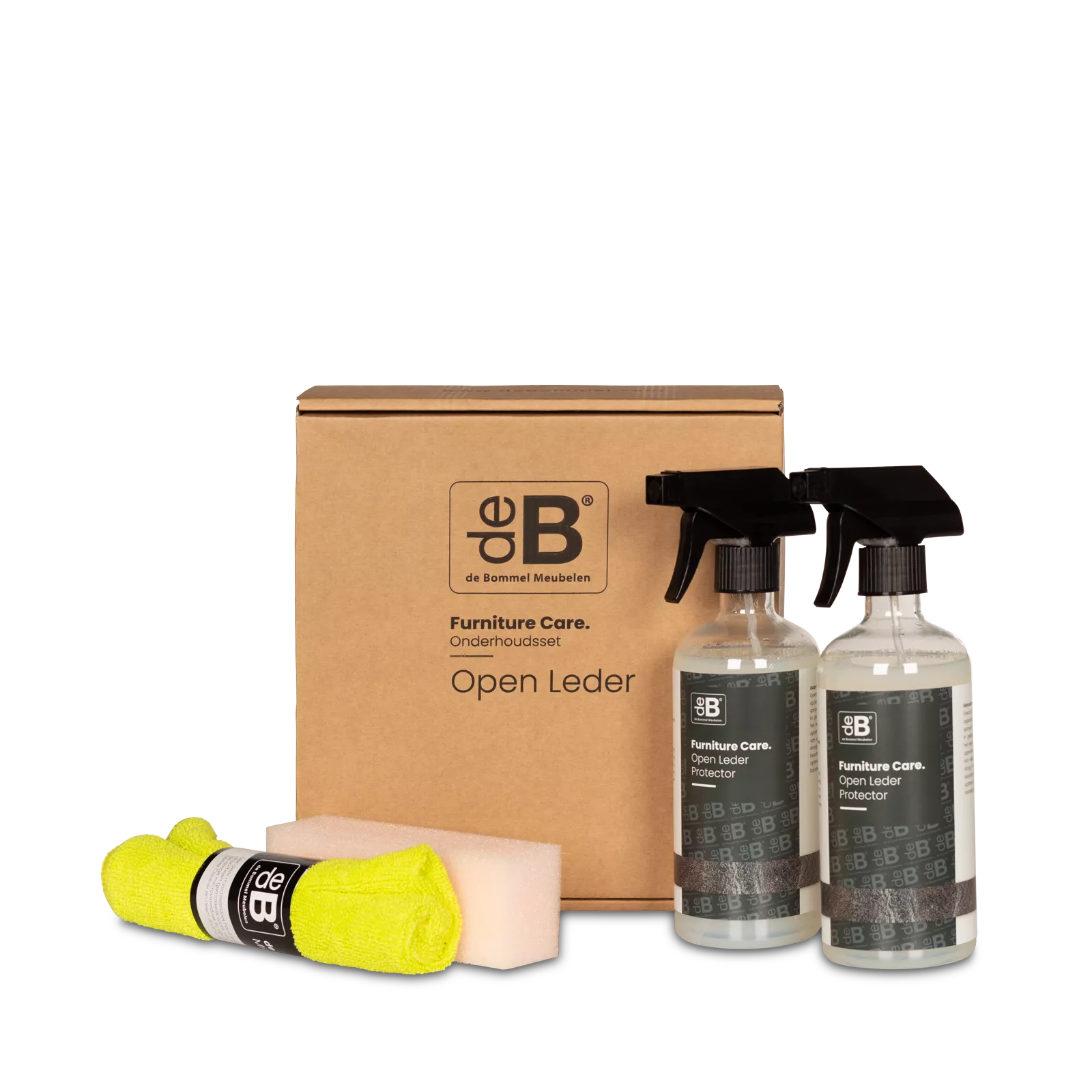 Onderhoudsset - Leder (open)