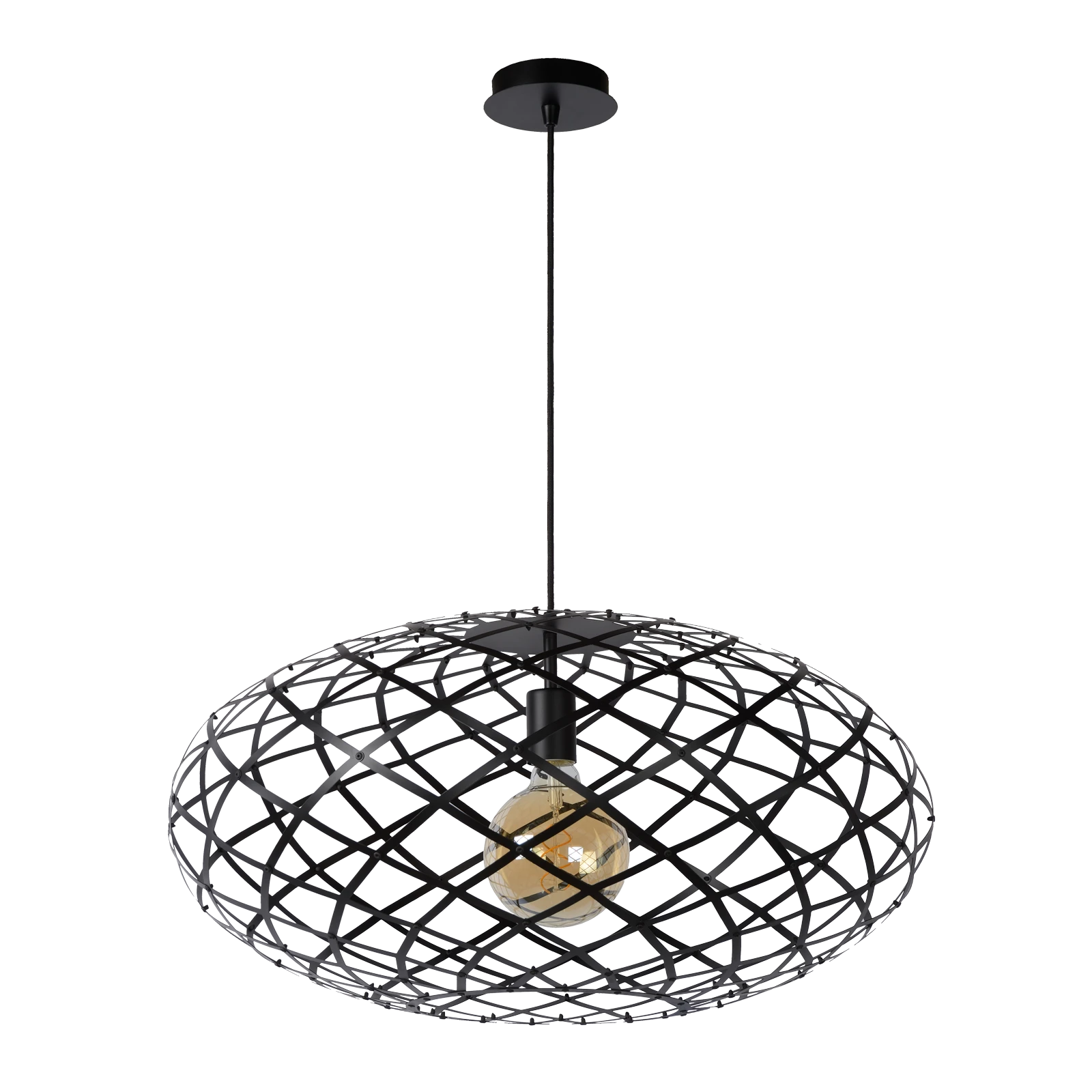 Hanglamp (65cm) Wolfram - Zwart