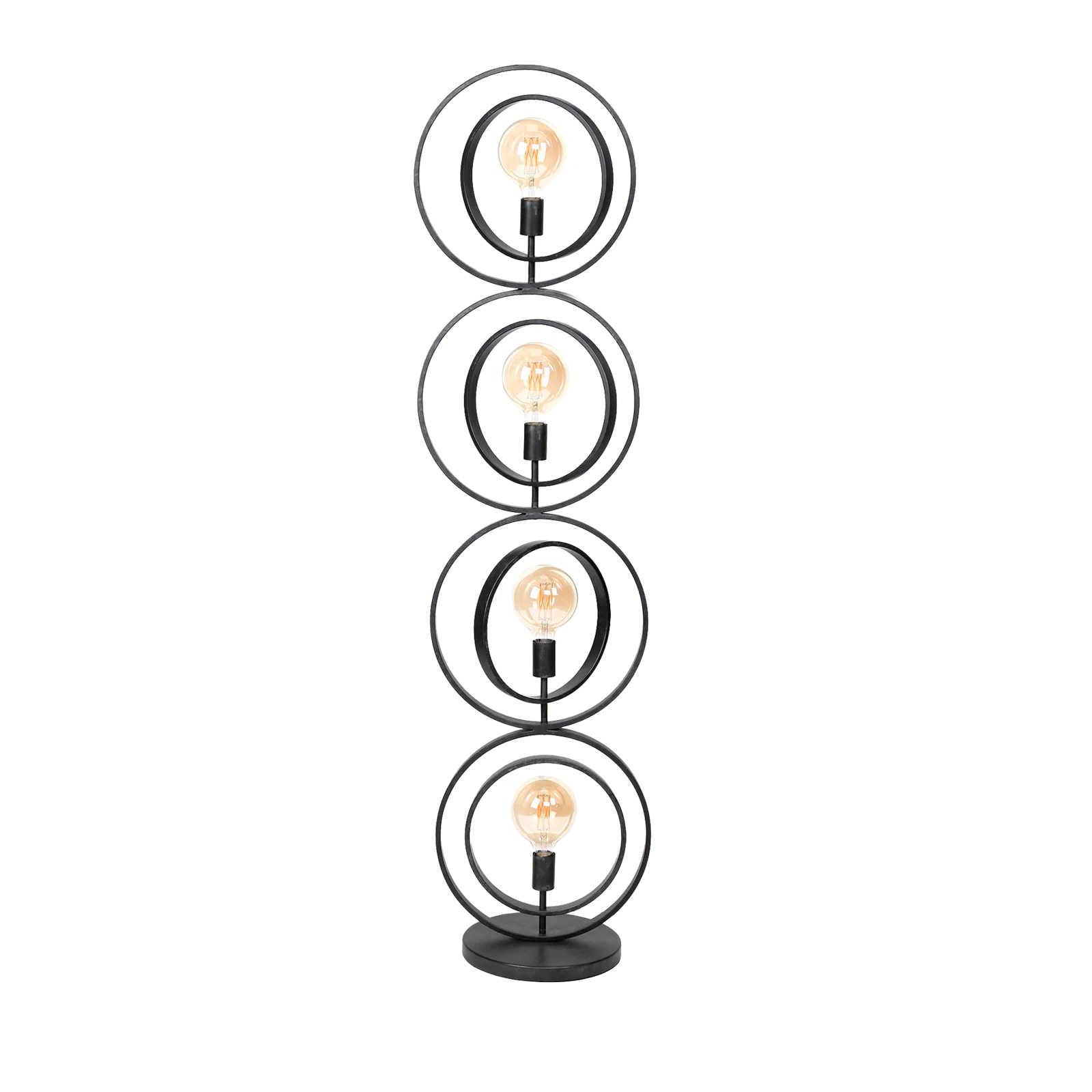 Vloerlamp Turn Around XL (4 lichts) - Charcoal