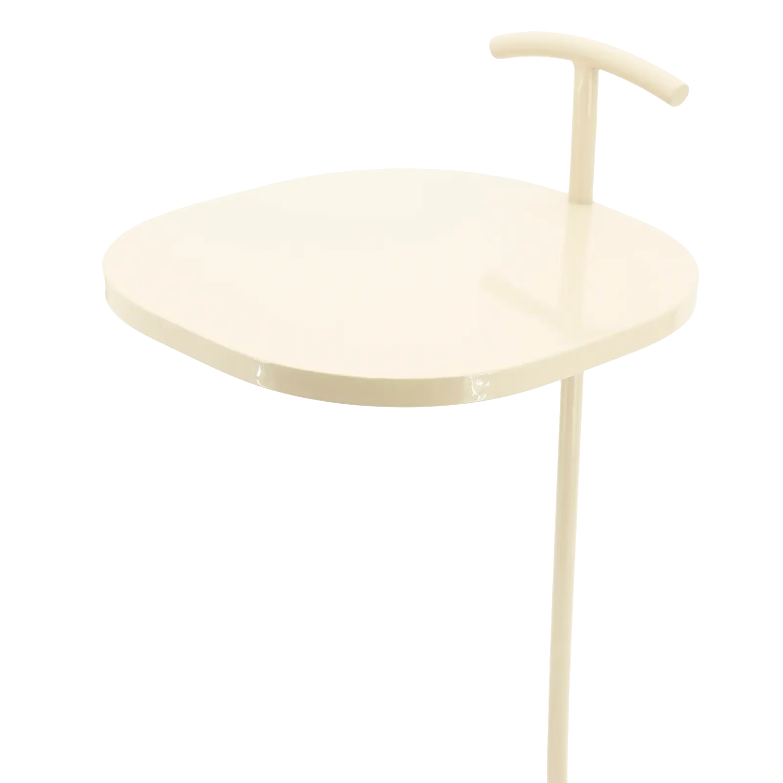 Bijzettafel Buddy - 32x32 cm - metaal Beige