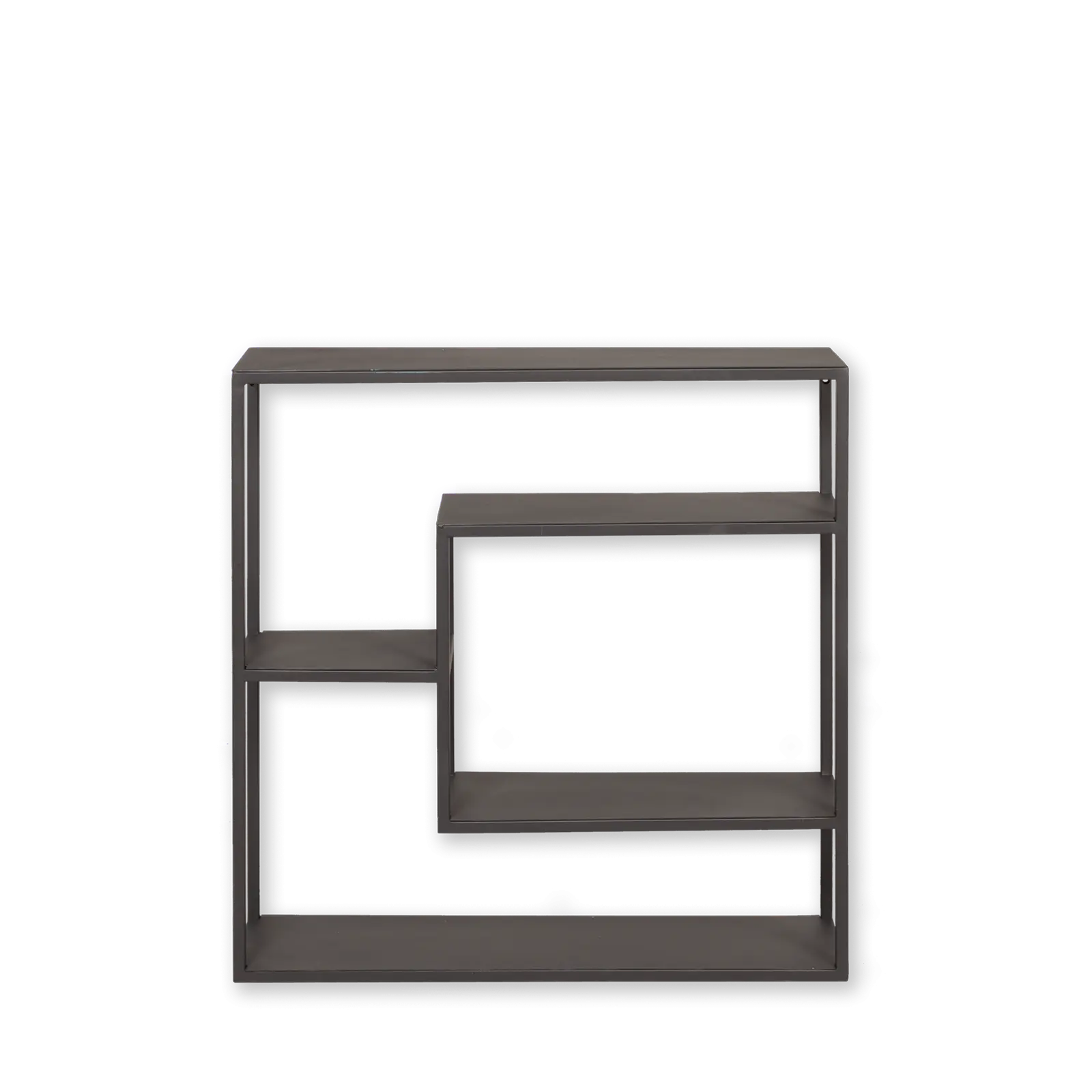 Wandrek Sira - 80x80 cm - metaal Zwart