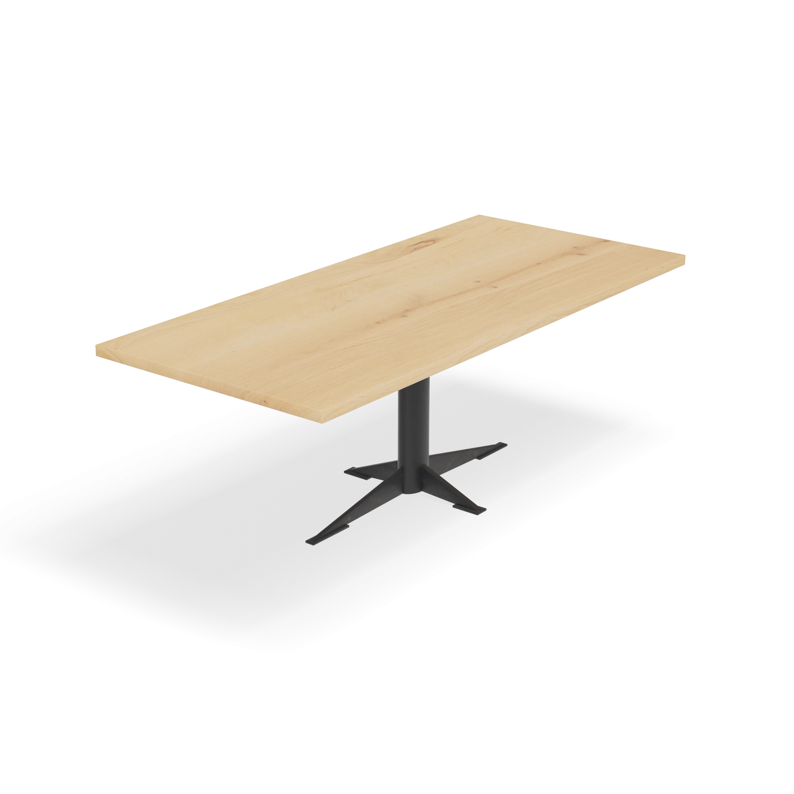 Eettafel Westfield - Rechthoek Eiken Nature White (220x100cm)