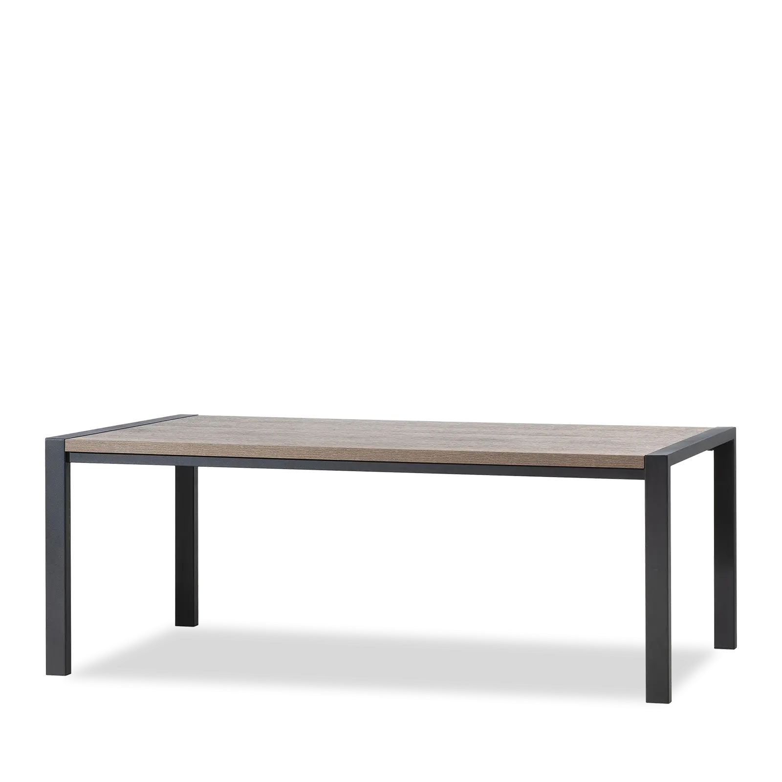 Eettafel Wisconsin - rechthoekig 220x100 cm - Lamulux Mokka