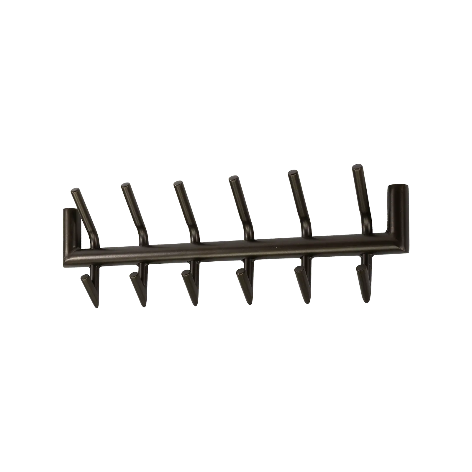 Kapstok Tubo - 59 cm - 2x 6 haken - metaal Drift Brown