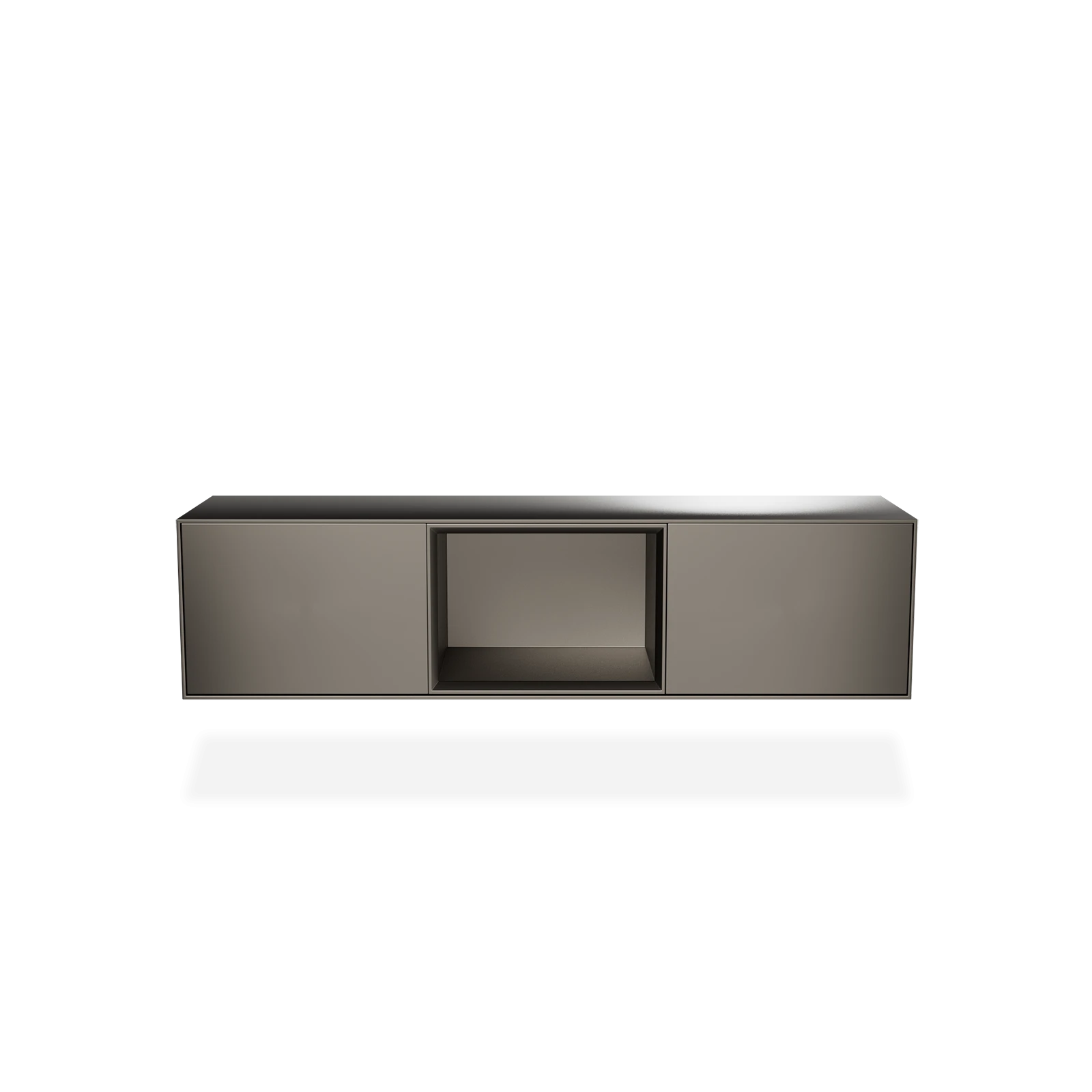 TV Meubel Pearl Mouse Grey 160cm Zwevend