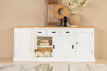 Dressoir wit landelijk