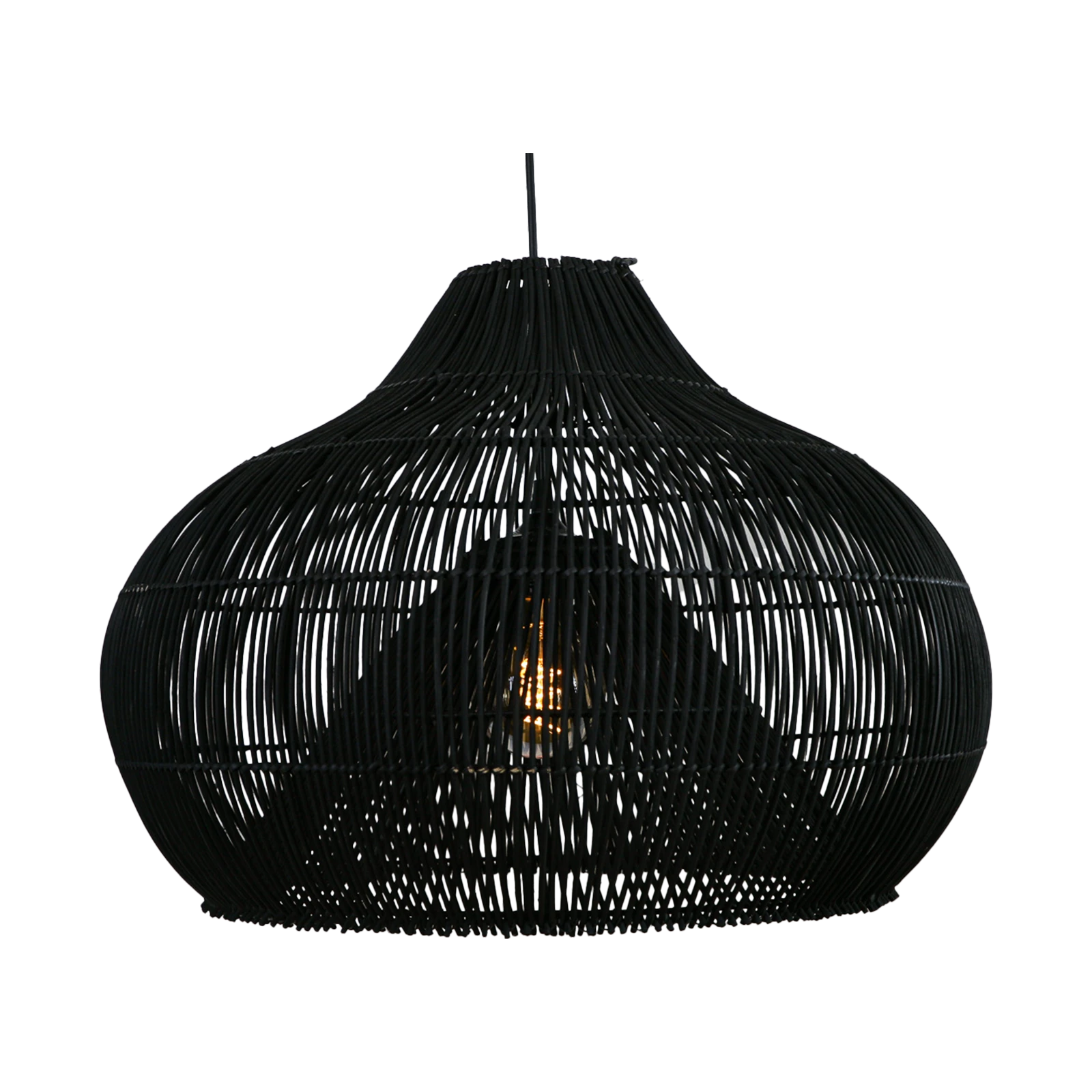 Hanglamp (70cm) Twisk - Zwart