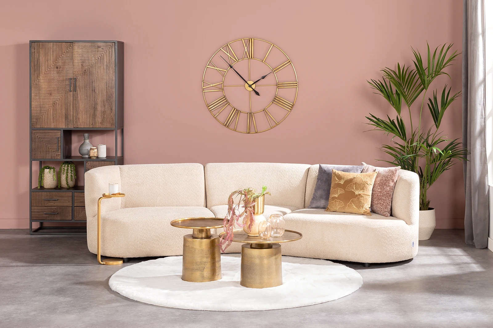 Elementenbank Zamara - Touch Beige