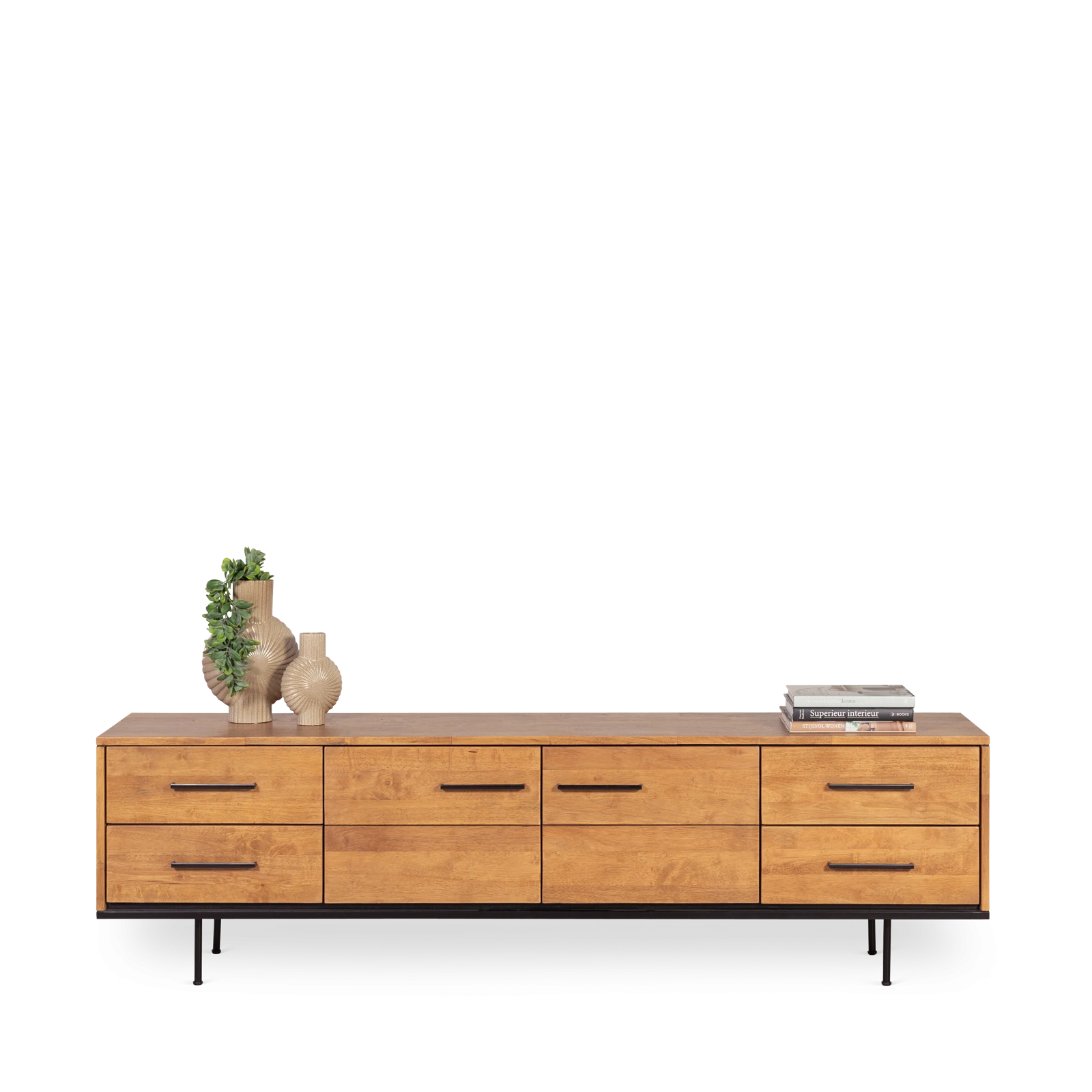 Tv meubel (210cm) Palma - Warmbrown