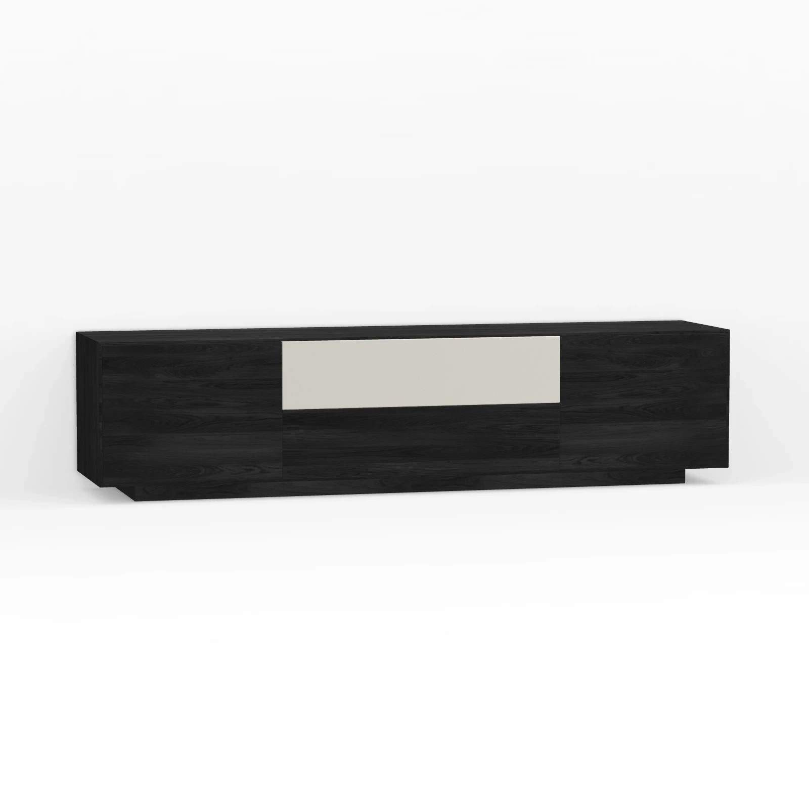 TV Meubel Black Sky 180cm Plint