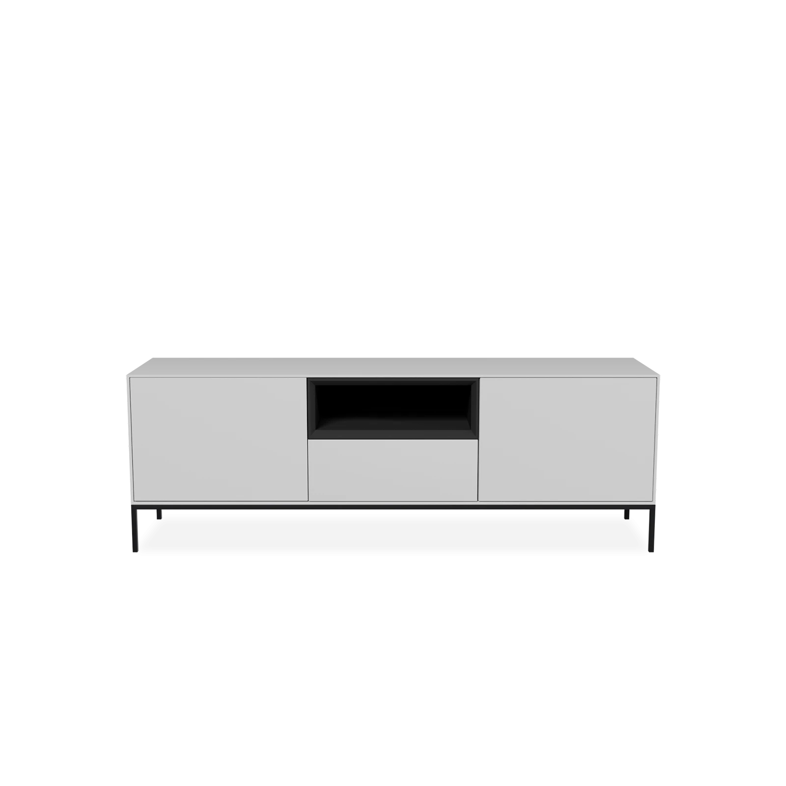 TV Meubel Tele Grey 160cm Poot