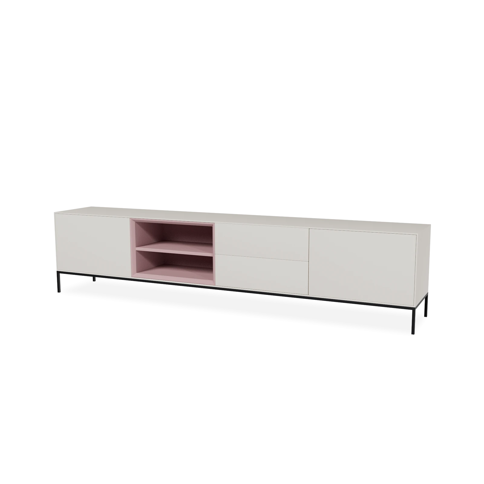 TV Meubel Pepper White 240cm Poot