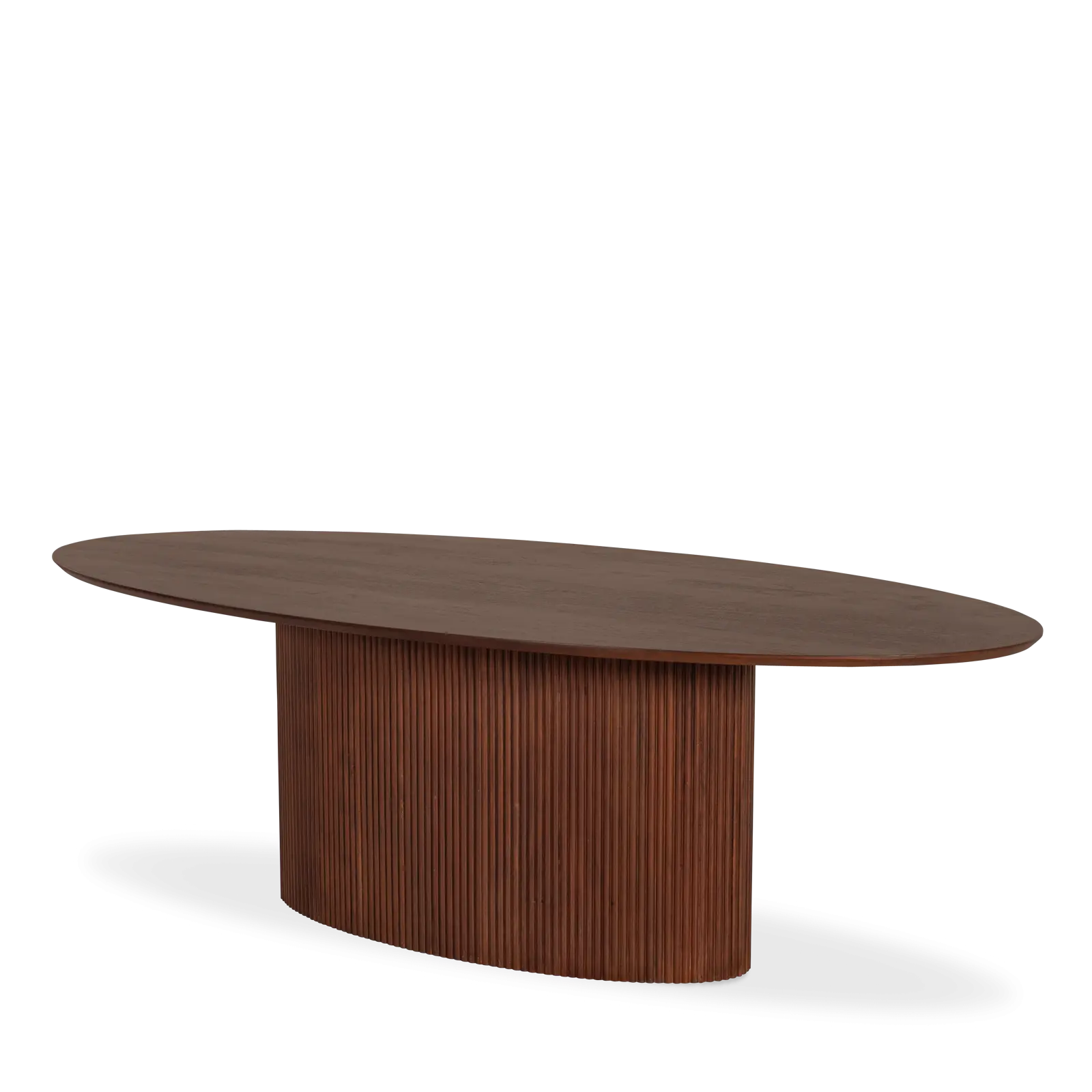 SALE: Eettafel Castana - ovaal 240x115 cm - Bruin - OP=OP!