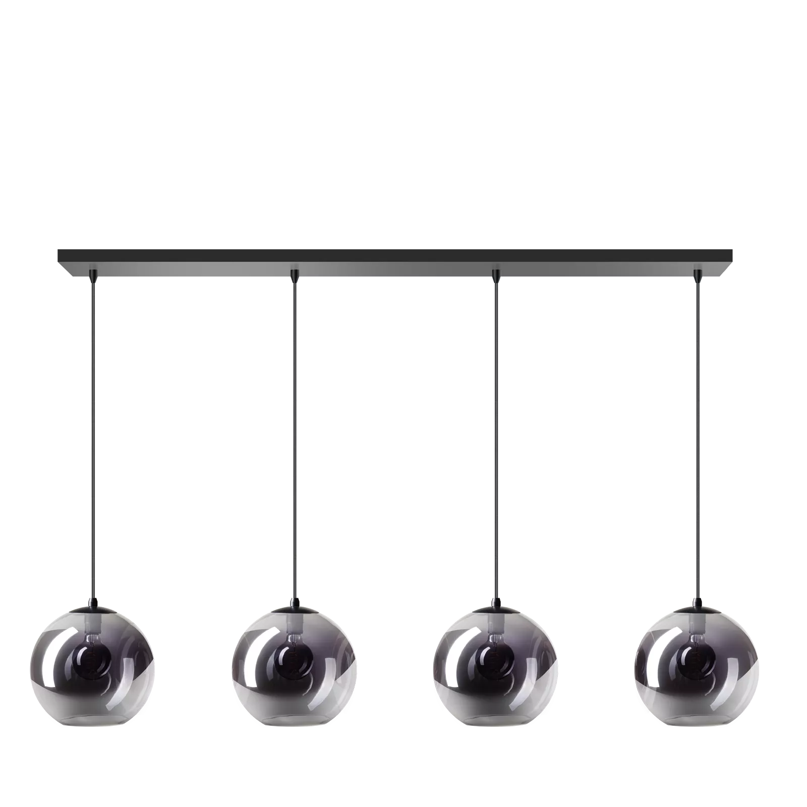 Hanglamp (balk - 4 lichts) Orb