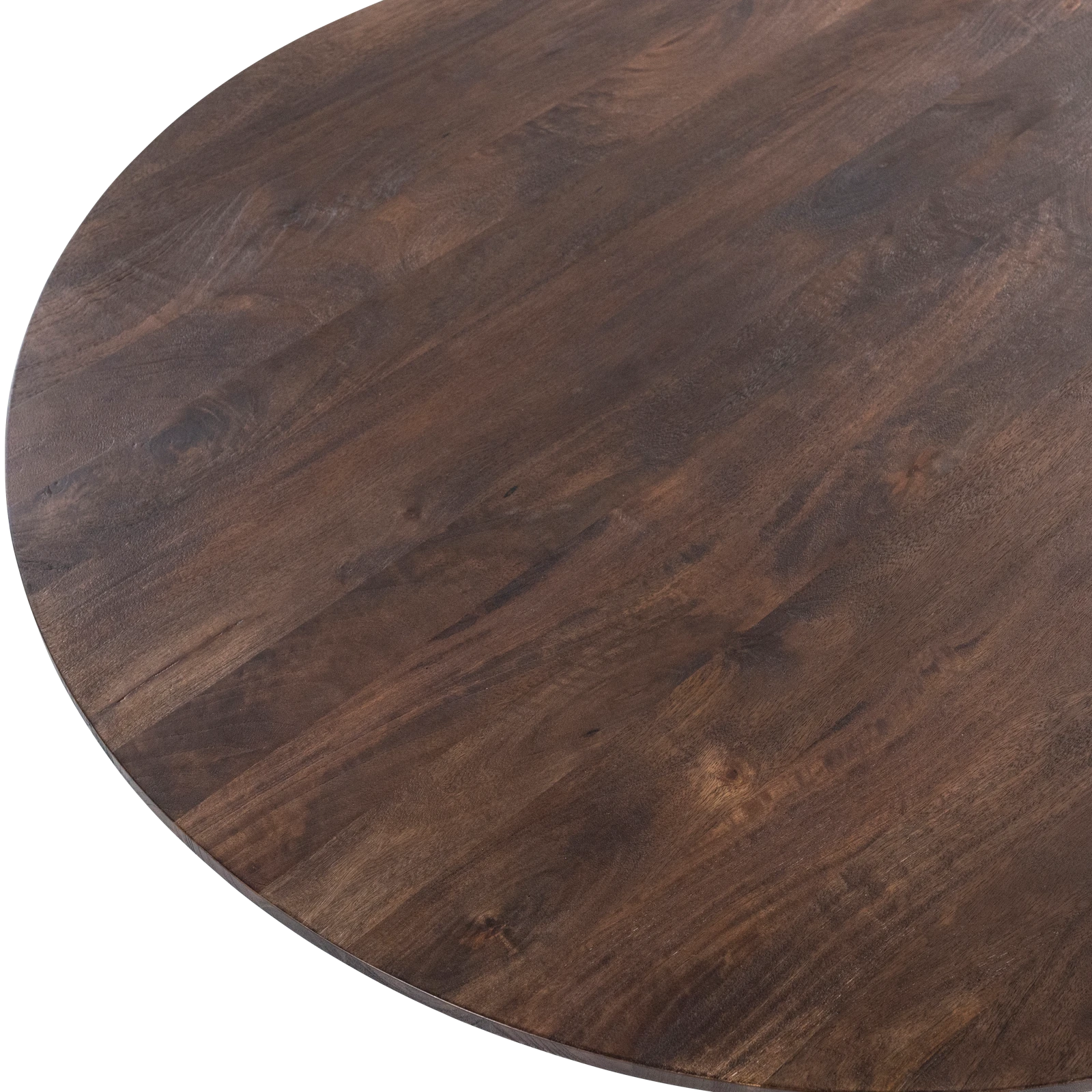 Eettafel (rond 130cm) Aron - Bruin