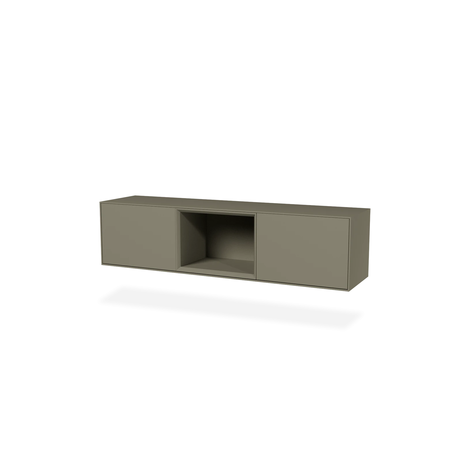 TV Meubel Moss Grey 160cm Zwevend