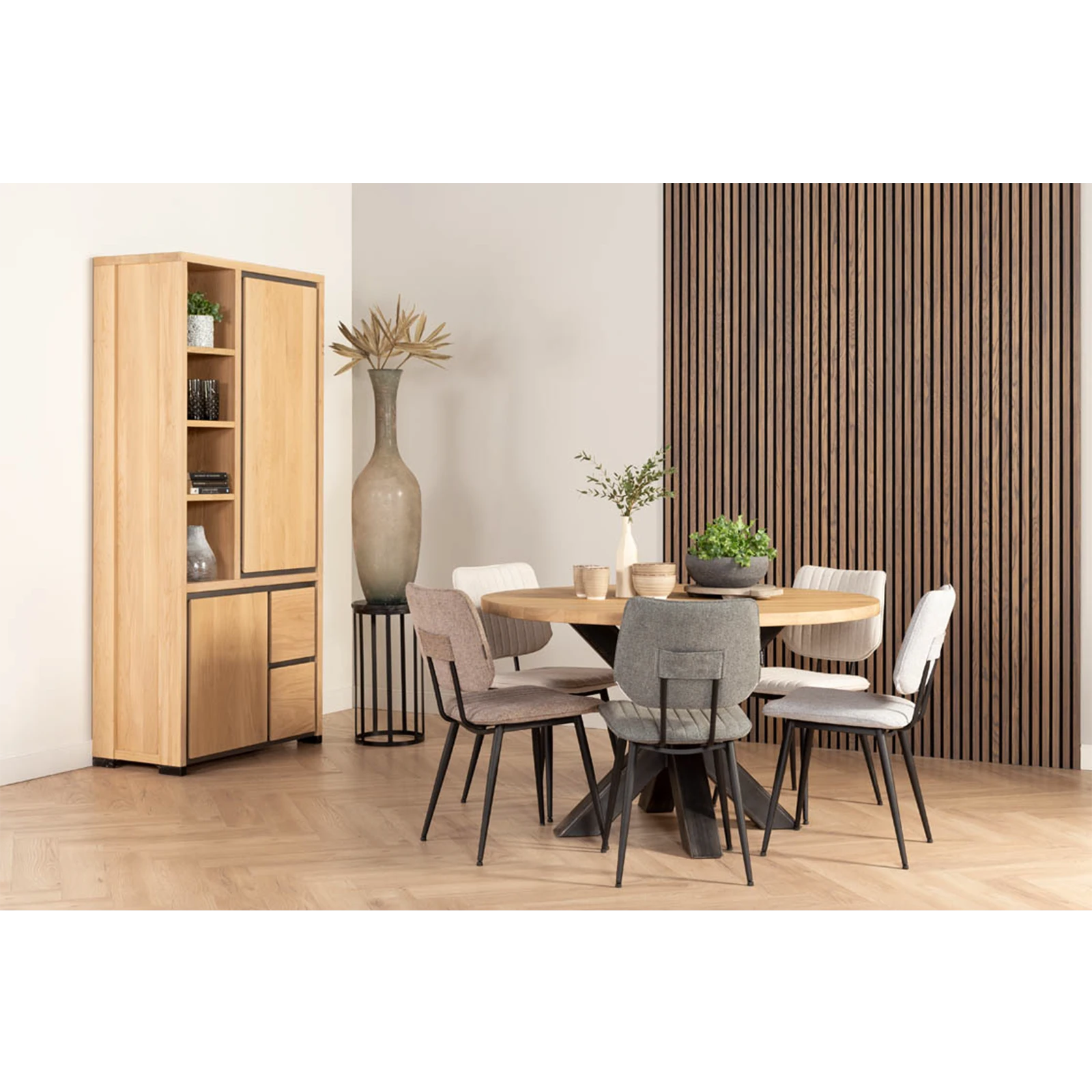 Plantentafel Steelwood - Zwart