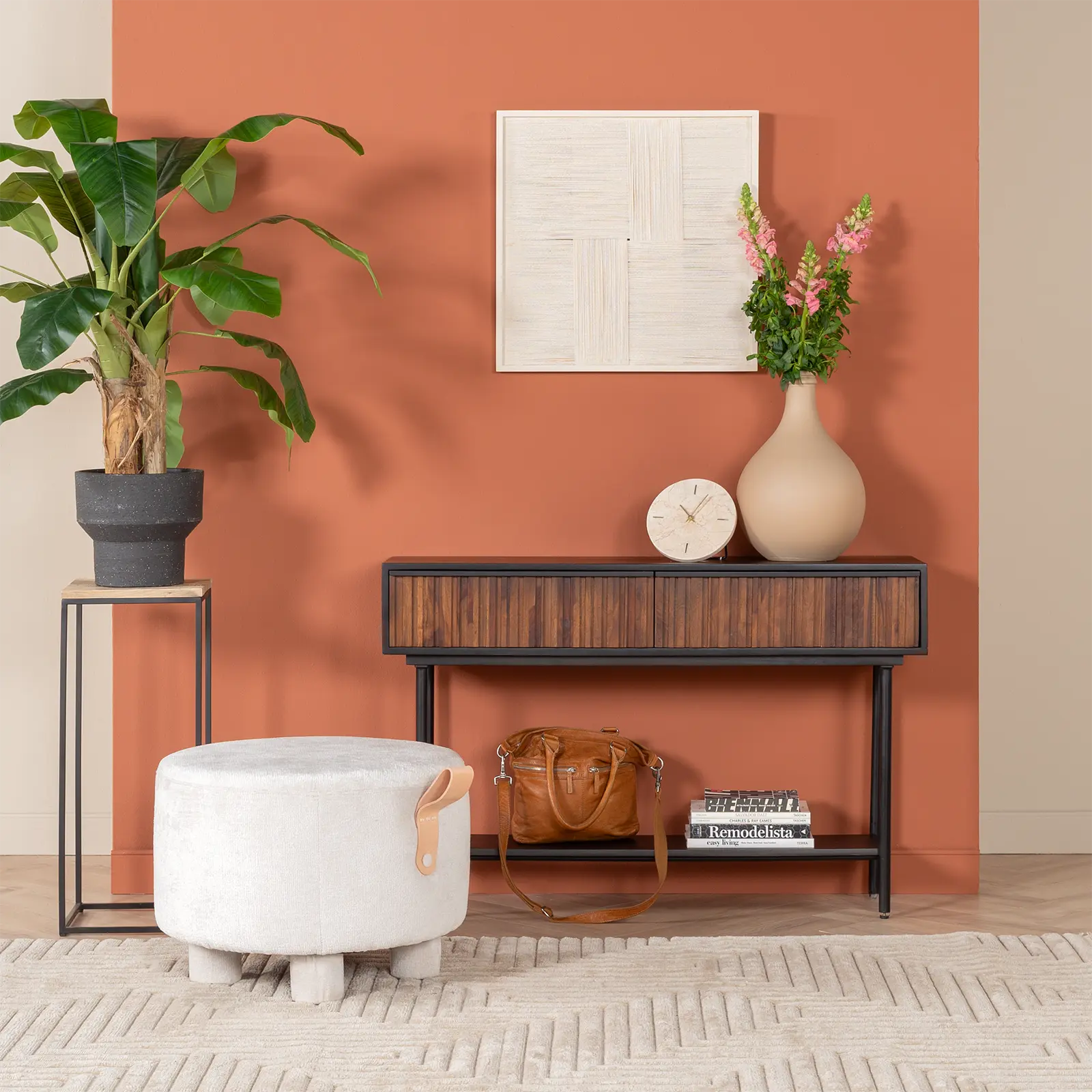 Poef (rond) Salvador - Perfect Harmony 02