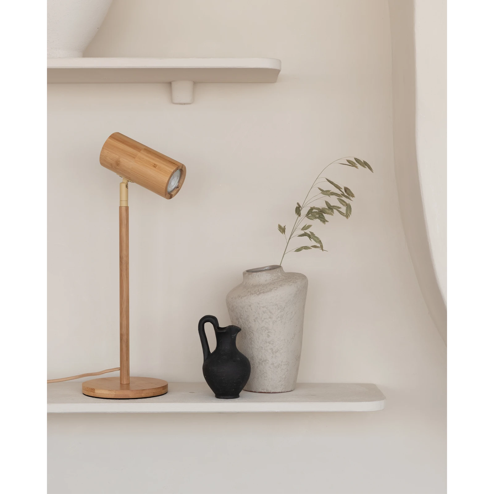Tafellamp Java (47x18cm) Naturel