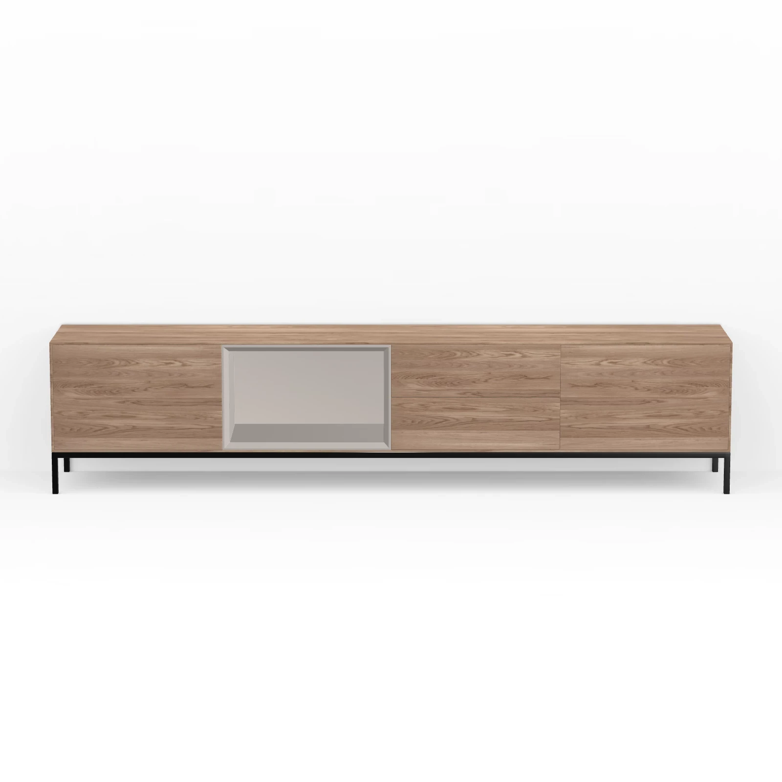 TV Meubel Kiezel 240cm Poot