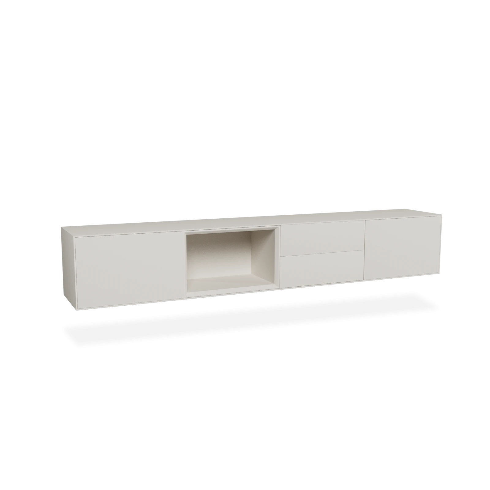 TV Meubel Pepper White 240cm Zwevend