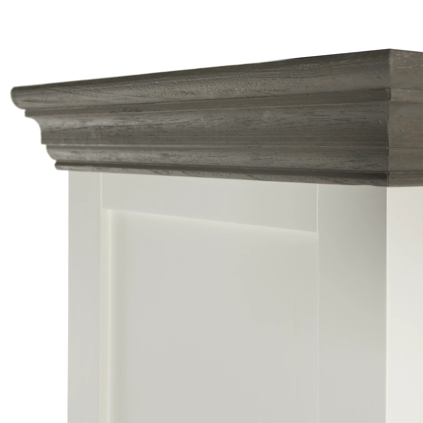 Wijnkast Riverwoods - ClearWhite/Rustic Grey