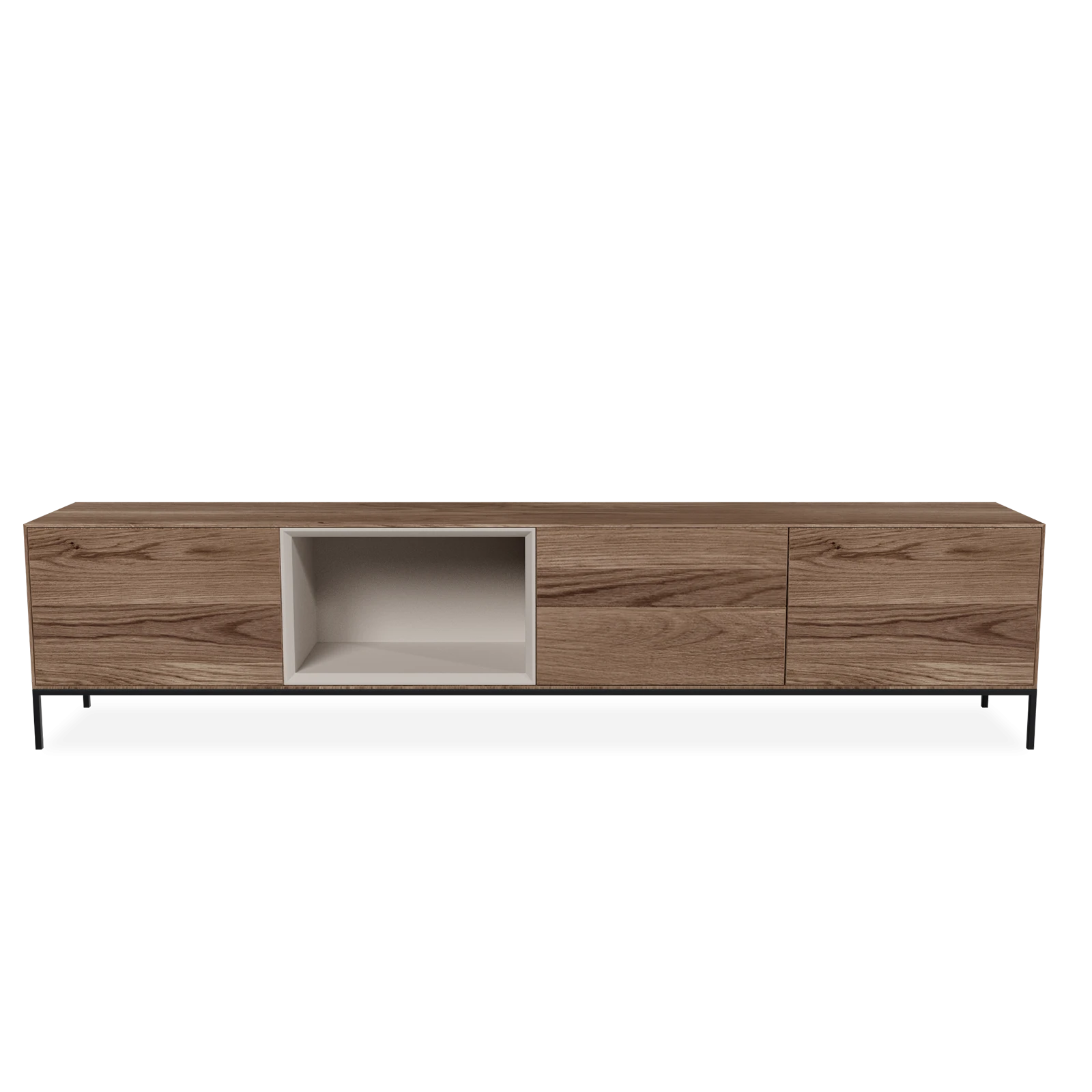 TV Meubel Kiezel 240cm Poot